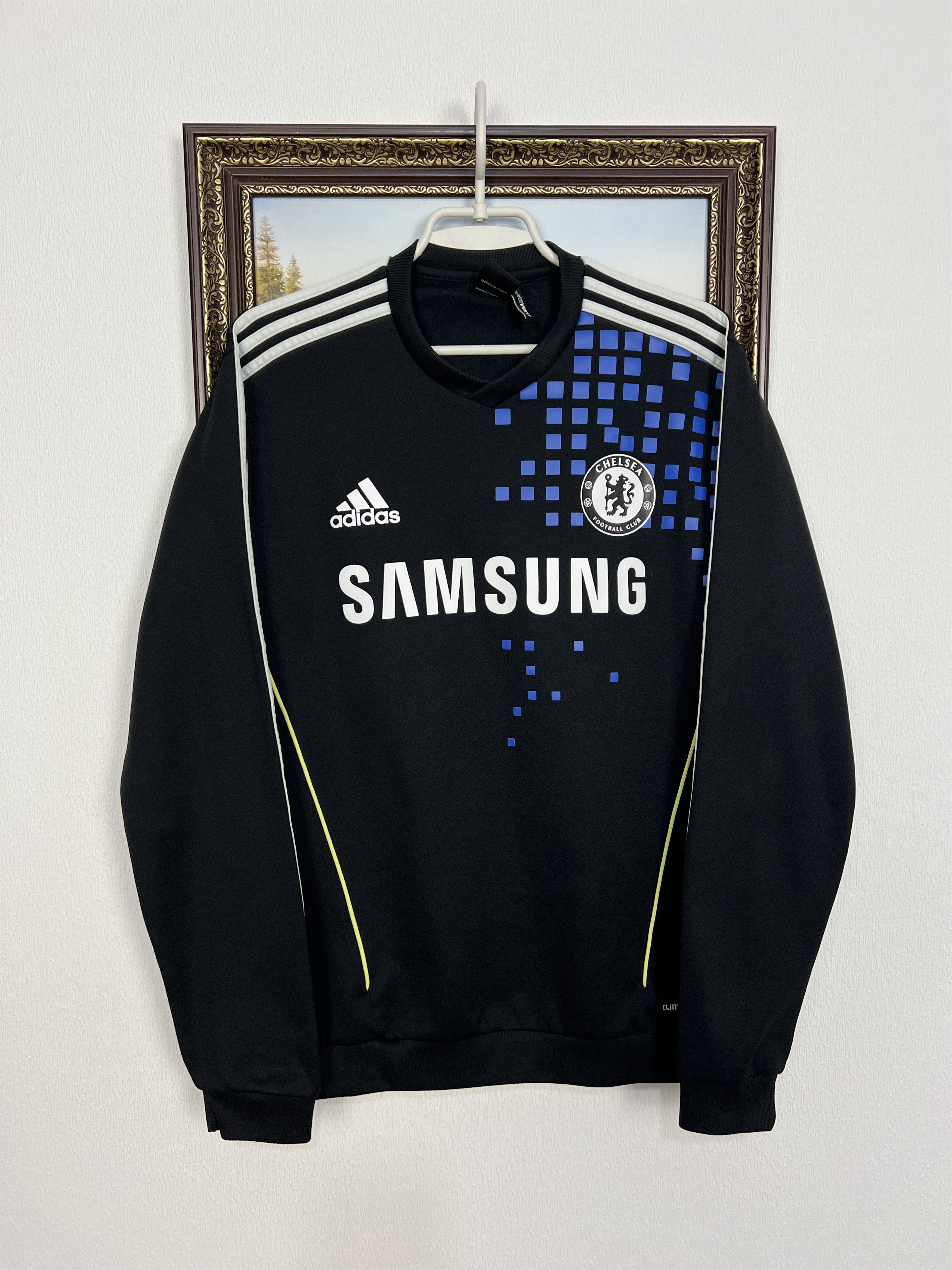 Adidas Chelsea Football Sweatshirt Soccer Track Top Crewneck Size US M / EU 48-50 / 2 - 1 Thumbnail