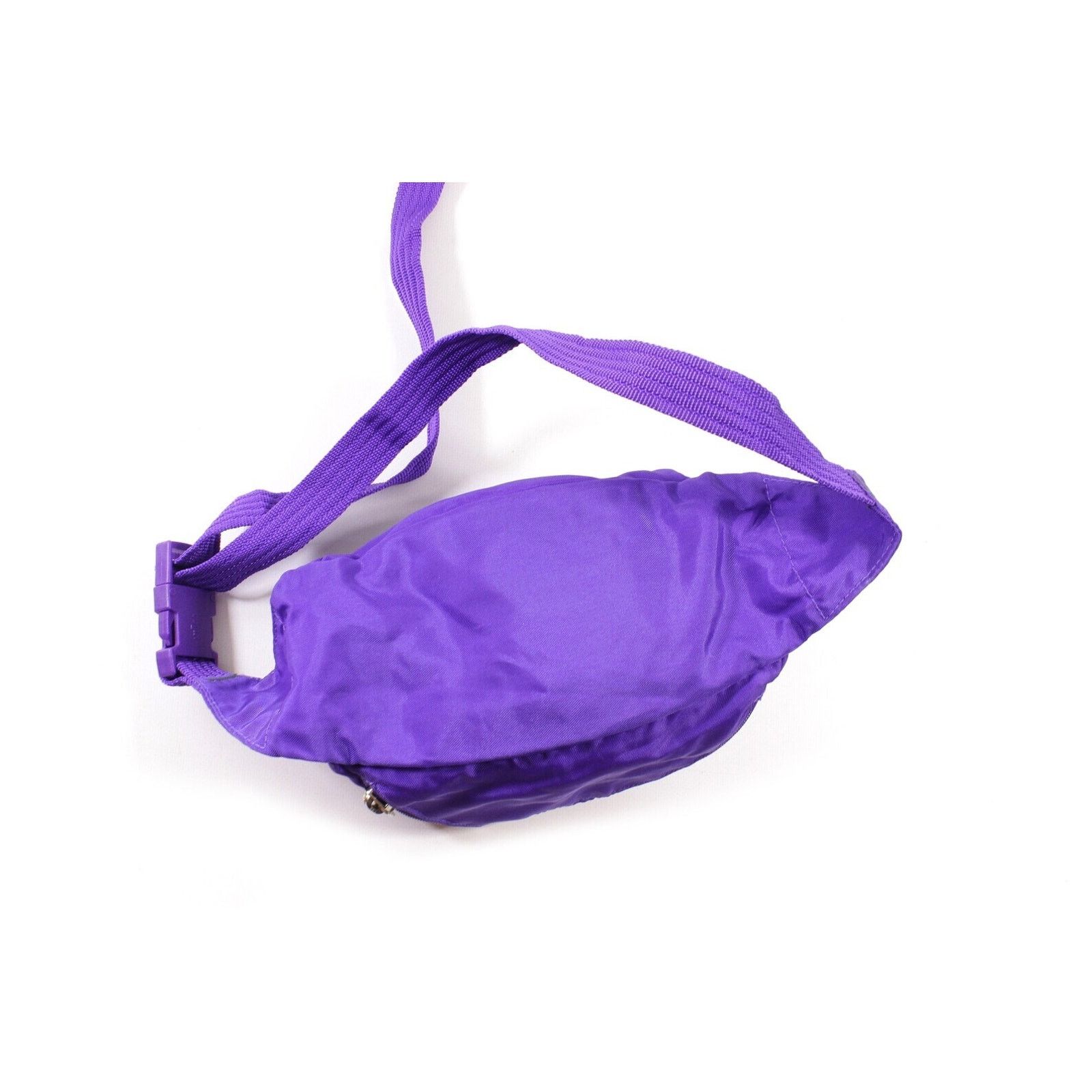 Reebok Reebok Big Logo Purple Fanny Pack Vintage Hip Waist Bag Size ONE SIZE - 8 Thumbnail