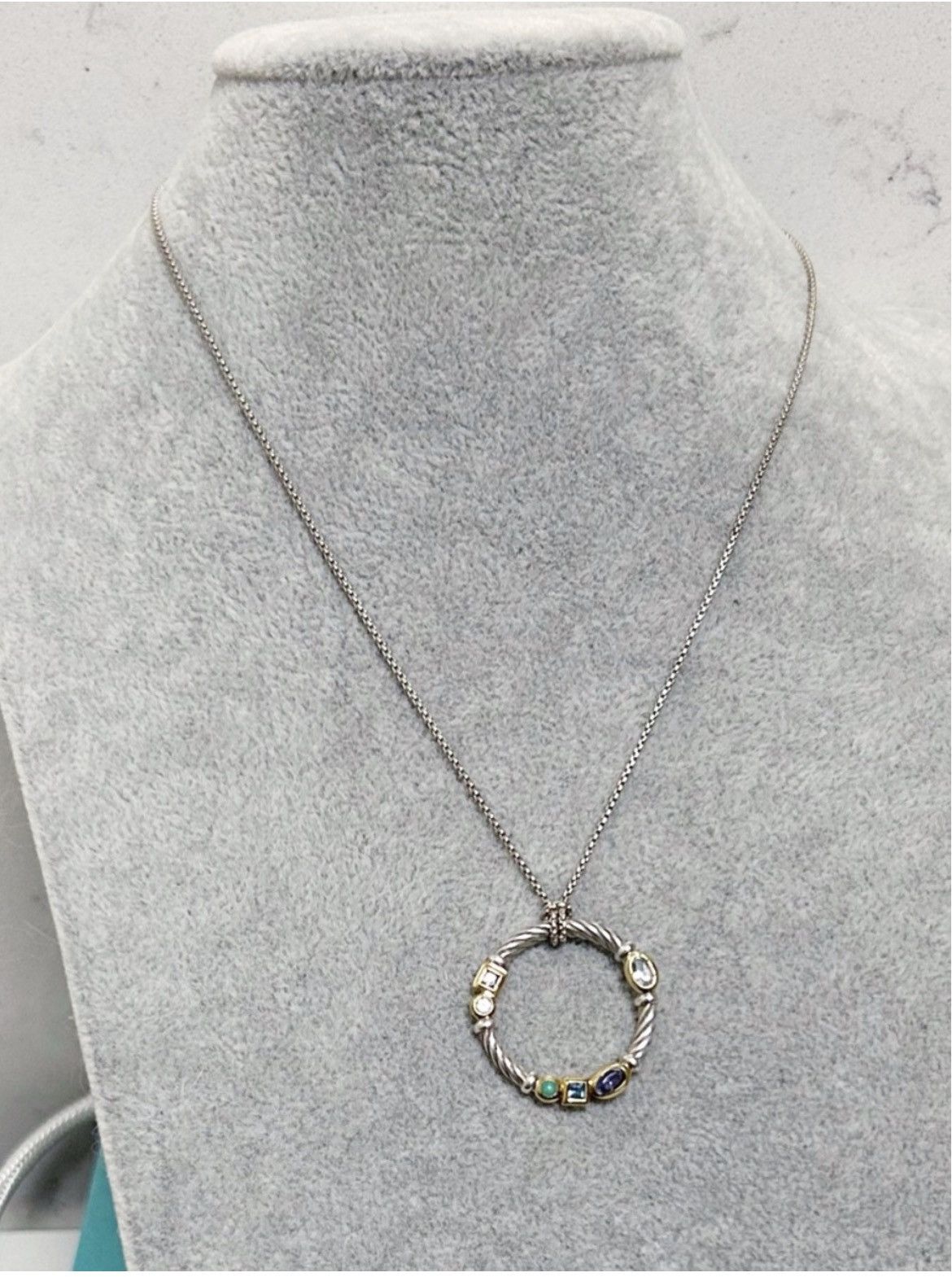 David Yurman Authentic David Yurman Confetti 925 & 14kt Gold Necklace Size ONE SIZE - 6 Thumbnail