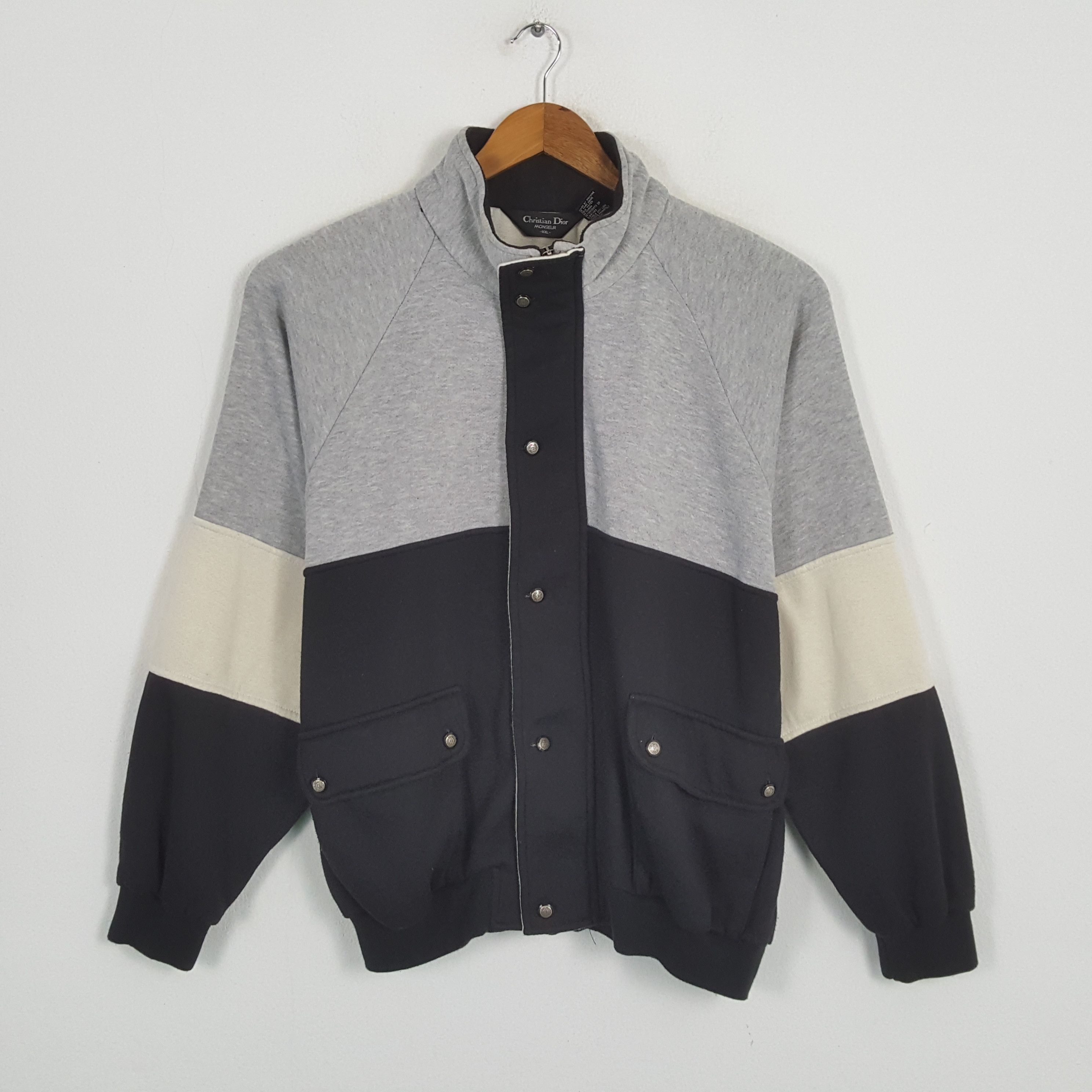Christian Dior Monsieur × Vintage Vintage CHRISTIAN DIOR Italian Fashion Brand Sweaters Size US XXL / EU 58 / 5 - 3 Thumbnail