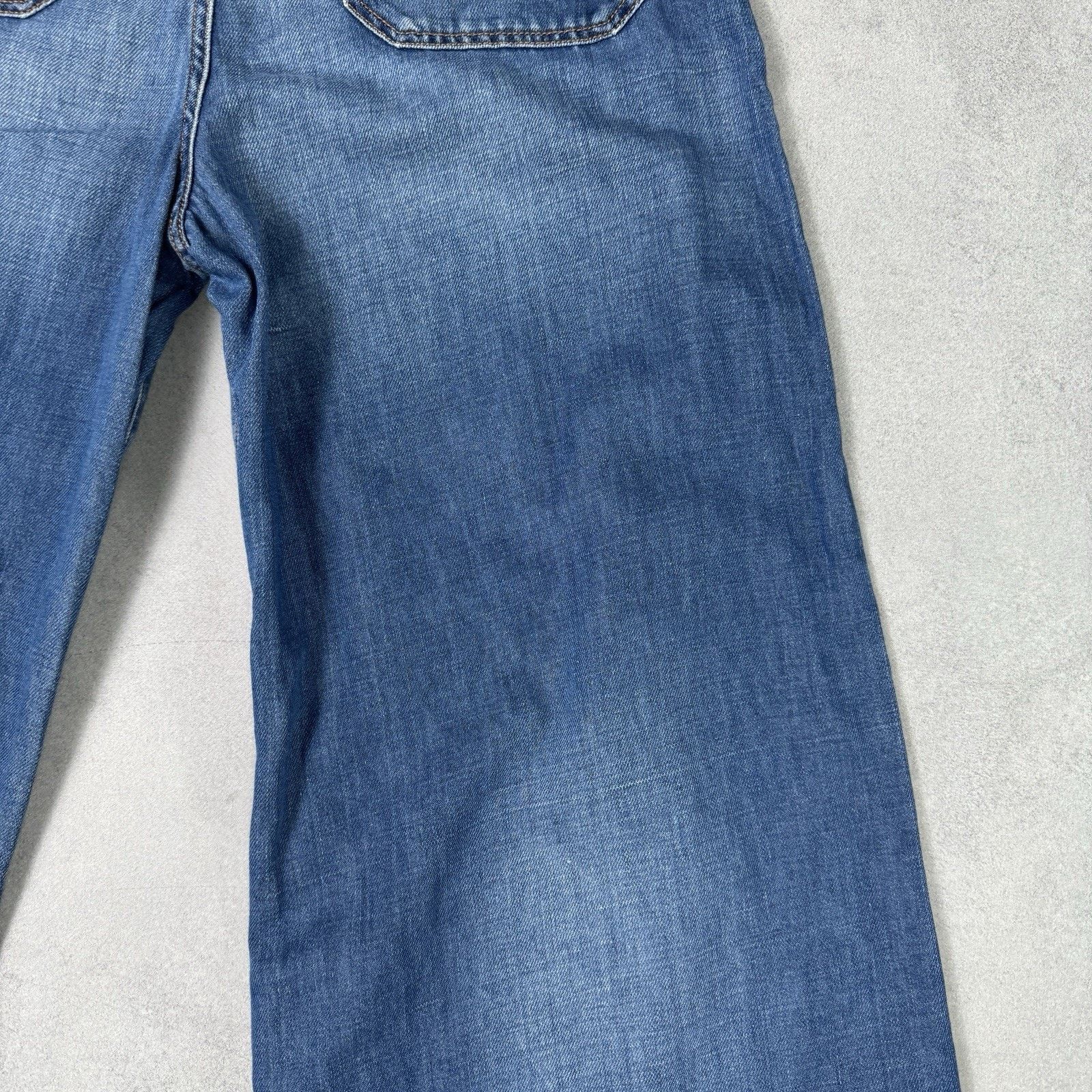 Weekend Max Mara Weekend Max Mara Flared Jeans mit 5-Pocket Size US 10 Blue Size 32" / US 10 / IT 46 - 19 Thumbnail