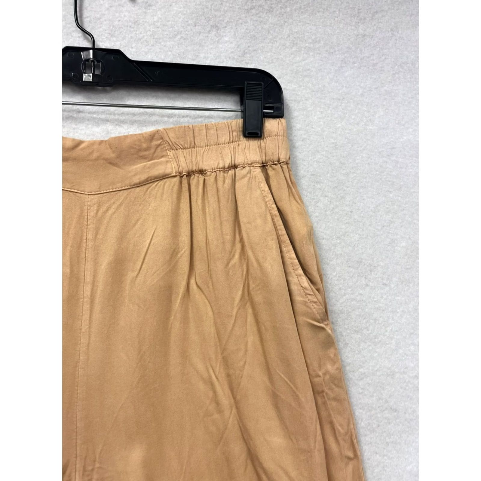 RVCA RVCA Womens Sweatpants Tan Elastic Waist Pockets M Sweatpants Womens M Tan RVCA Size 32" / US 10 / IT 46 - 5 Thumbnail