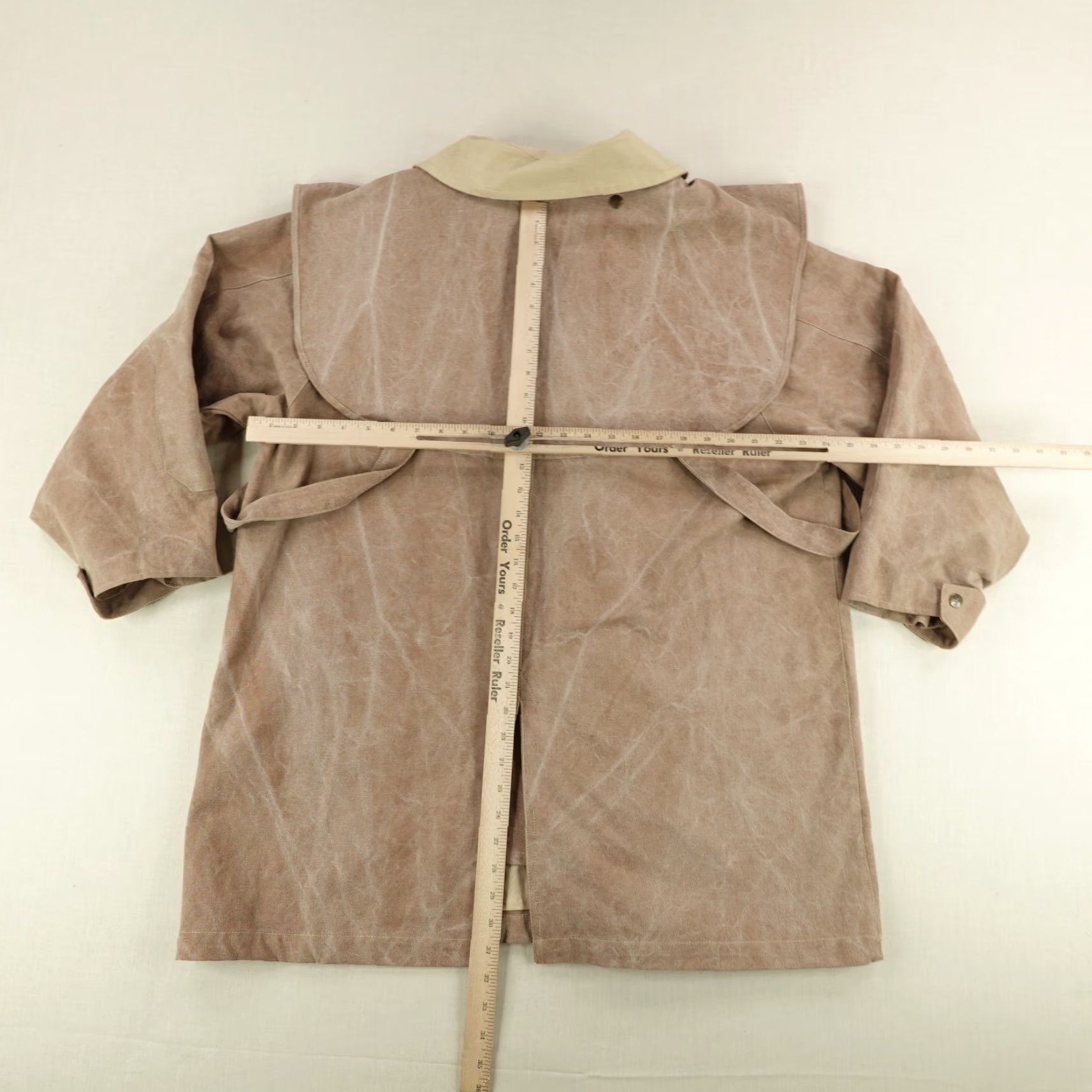 Vintage Vintage Overland Outfitters Jacket Mens Medium Canvas Trench Coat 90s Outdoor Workwear Size US M / EU 48-50 / 2 - 6 Thumbnail