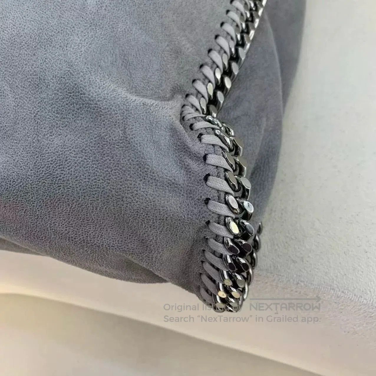 Stella McCartney Stella McCartney Gray Chain Shoulder Bag. Size ONE SIZE - 5 Thumbnail