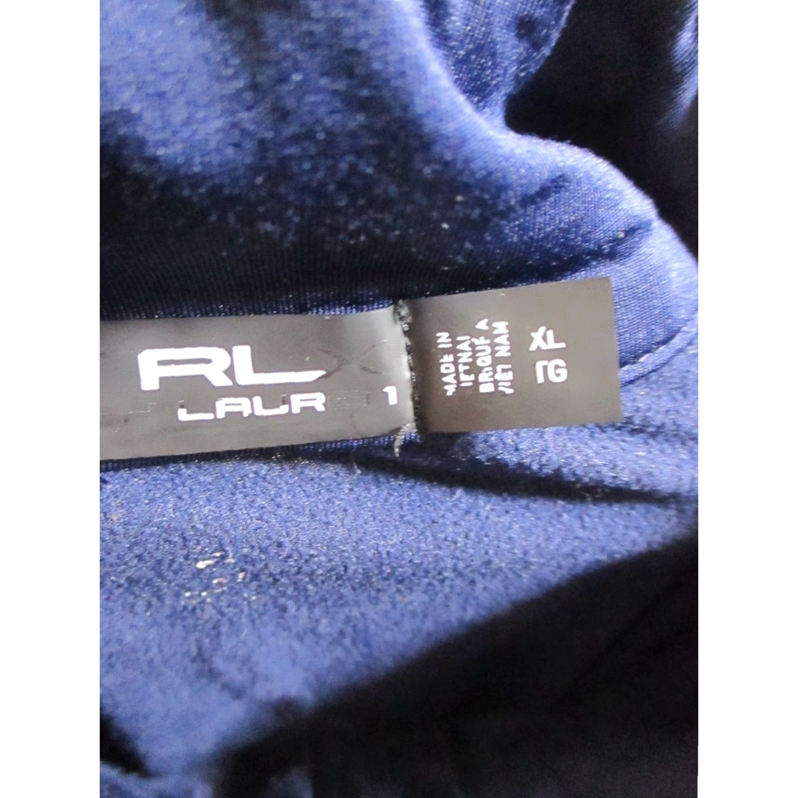 RLX Ralph Lauren RLX Ralph Lauren Sweater Mens XL Blue Golf Quarter Zip Logo Pullover Knit Mock Neck Winter Fall Spring Casual Regular Size Type: XL Size US XL / EU 56 / 4 - 4 Thumbnail
