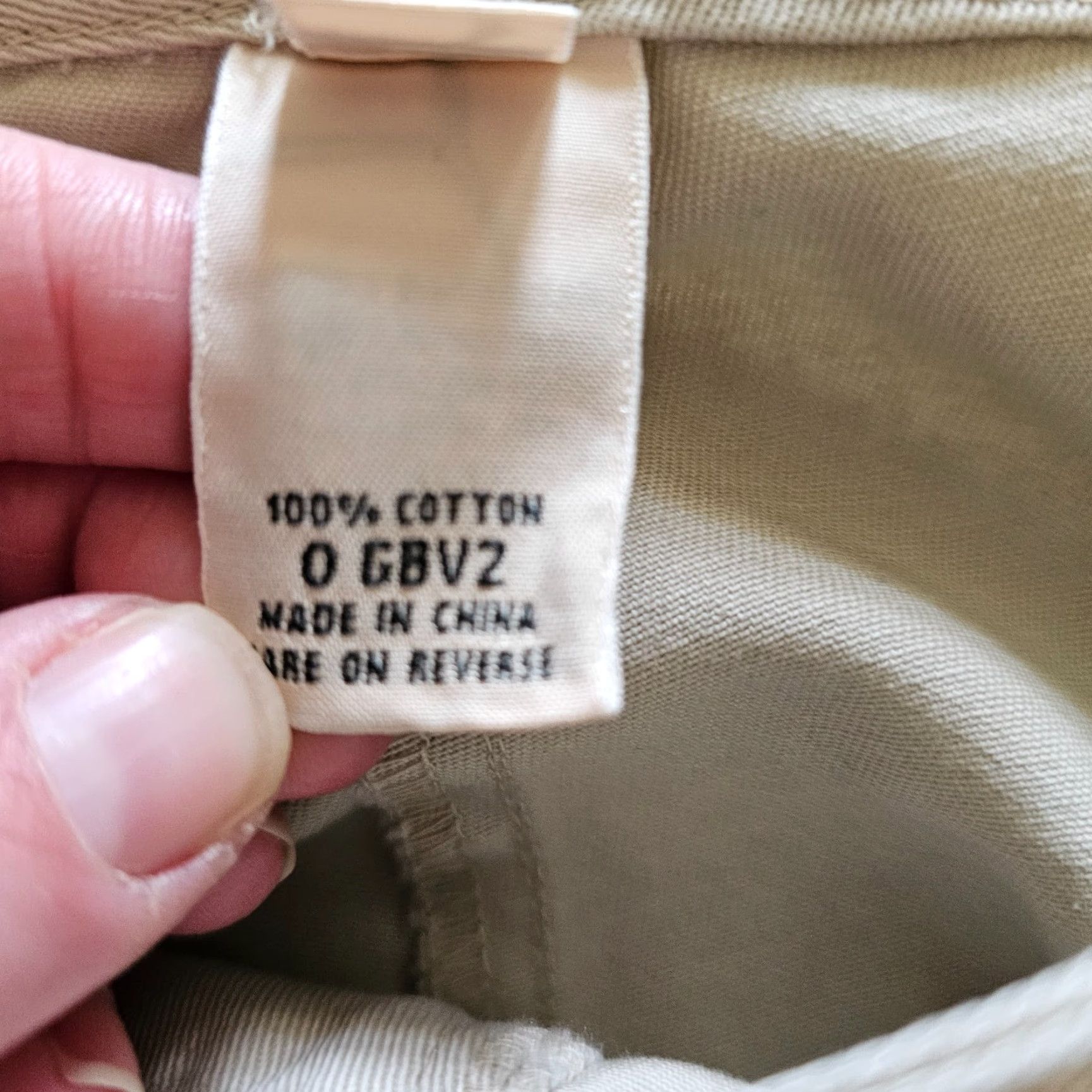 Vintage LL Bean Pant Slacks Women Size 16 Beige Tan High Rise Flat Front Zip Closure Dress Pants Classic Straight Size 38" / US 16 / IT 52 - 4 Thumbnail