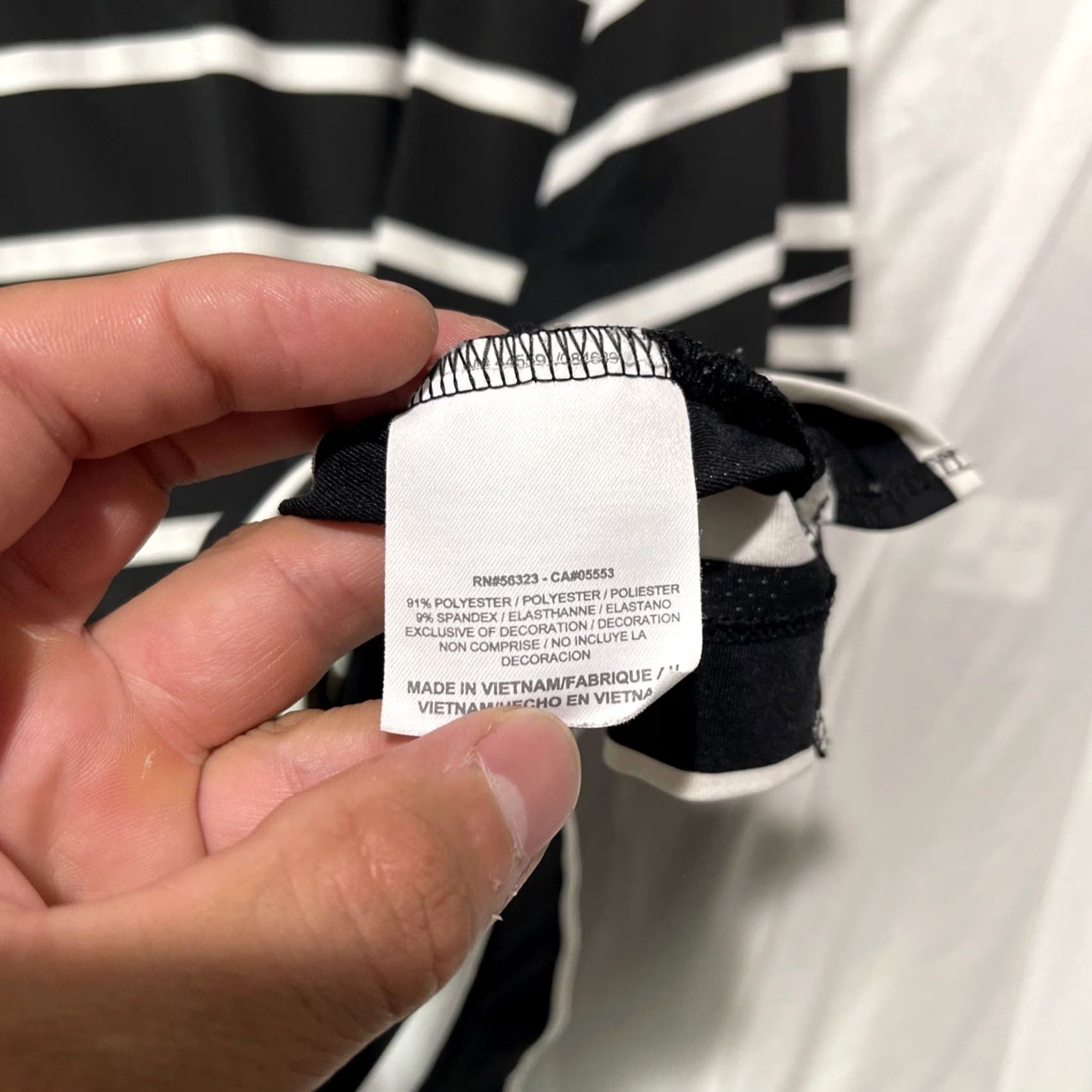 Nike Nike Golf Shirt Polo Mens XL Dri Fit Black Striped Button Size US XL / EU 56 / 4 - 6 Thumbnail