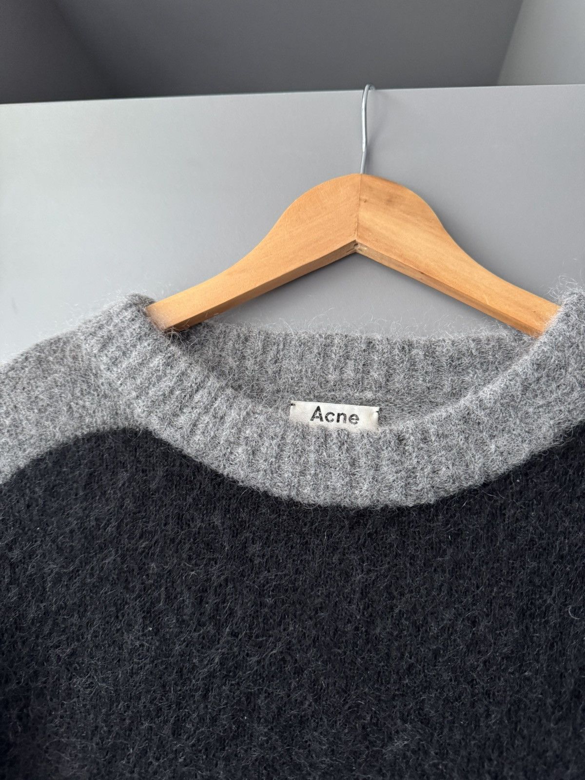 Acne Studios ACNE STUDIOS 2017 Rafa Block Mohar Sweater Size M / US 6-8 / IT 42-44 - 4 Thumbnail
