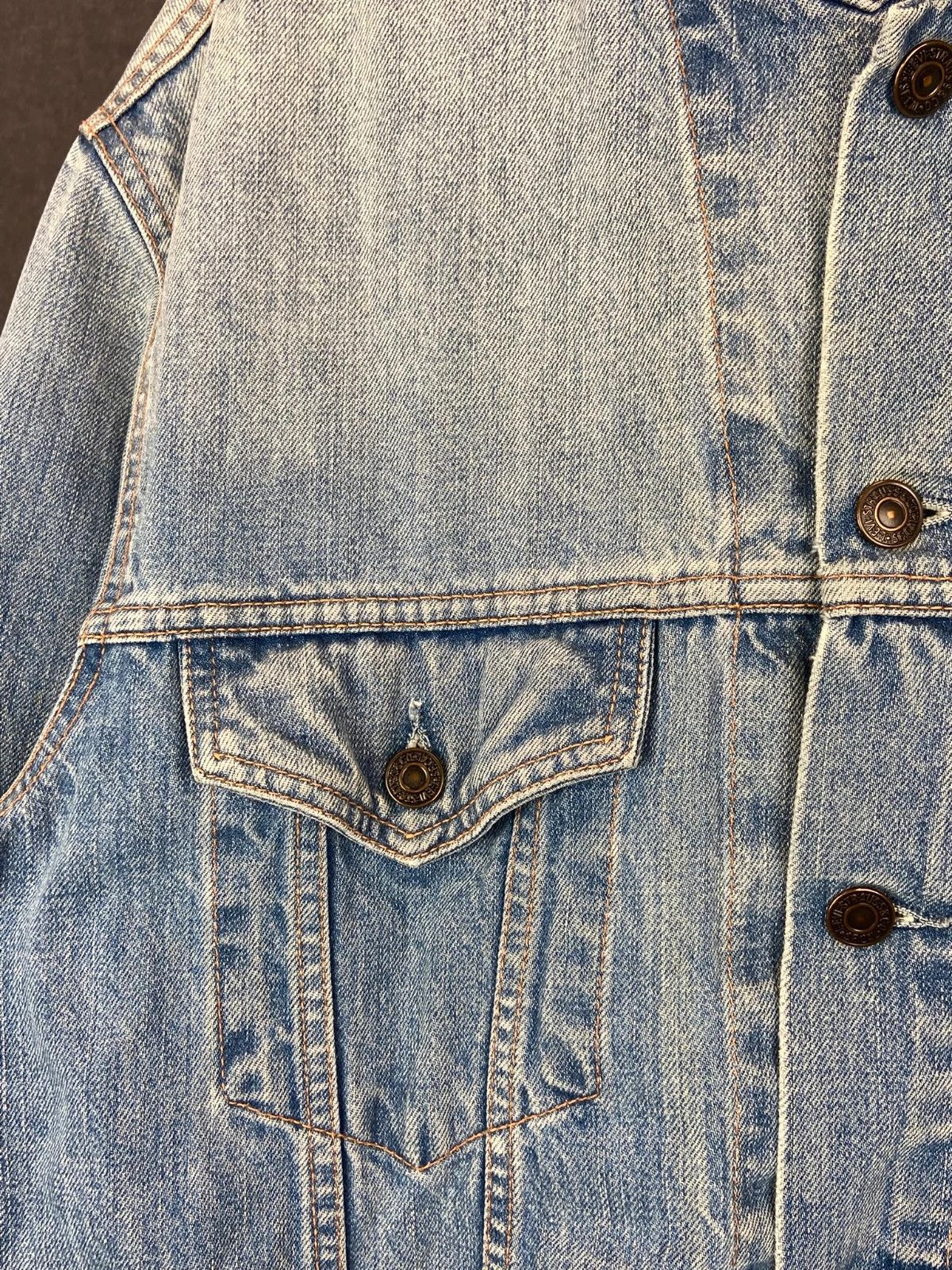 Levi's Levi’s Blue Denim Jacket L Vintage Streetwear Size US L / EU 52-54 / 3 - 2 Thumbnail