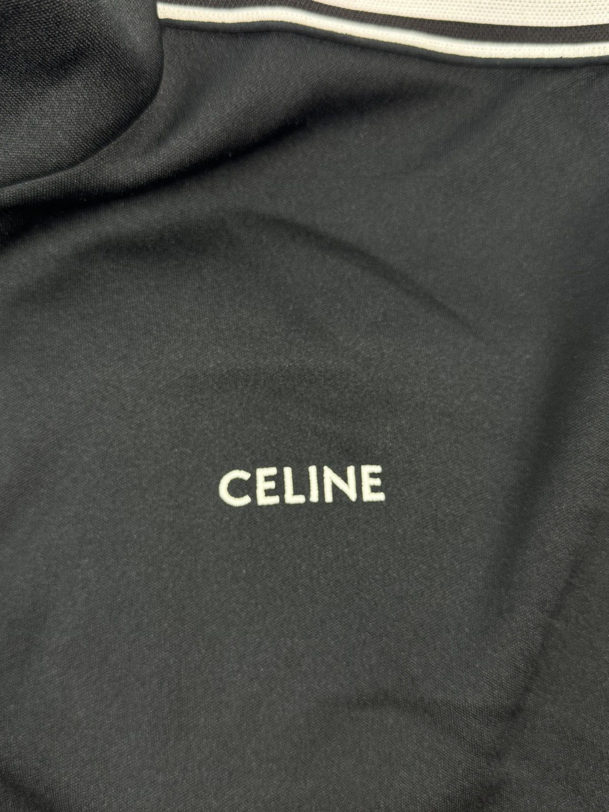 Celine CELINE LOGO ZIP UP SWEATSHIRT Size US XL / EU 56 / 4 - 3 Thumbnail