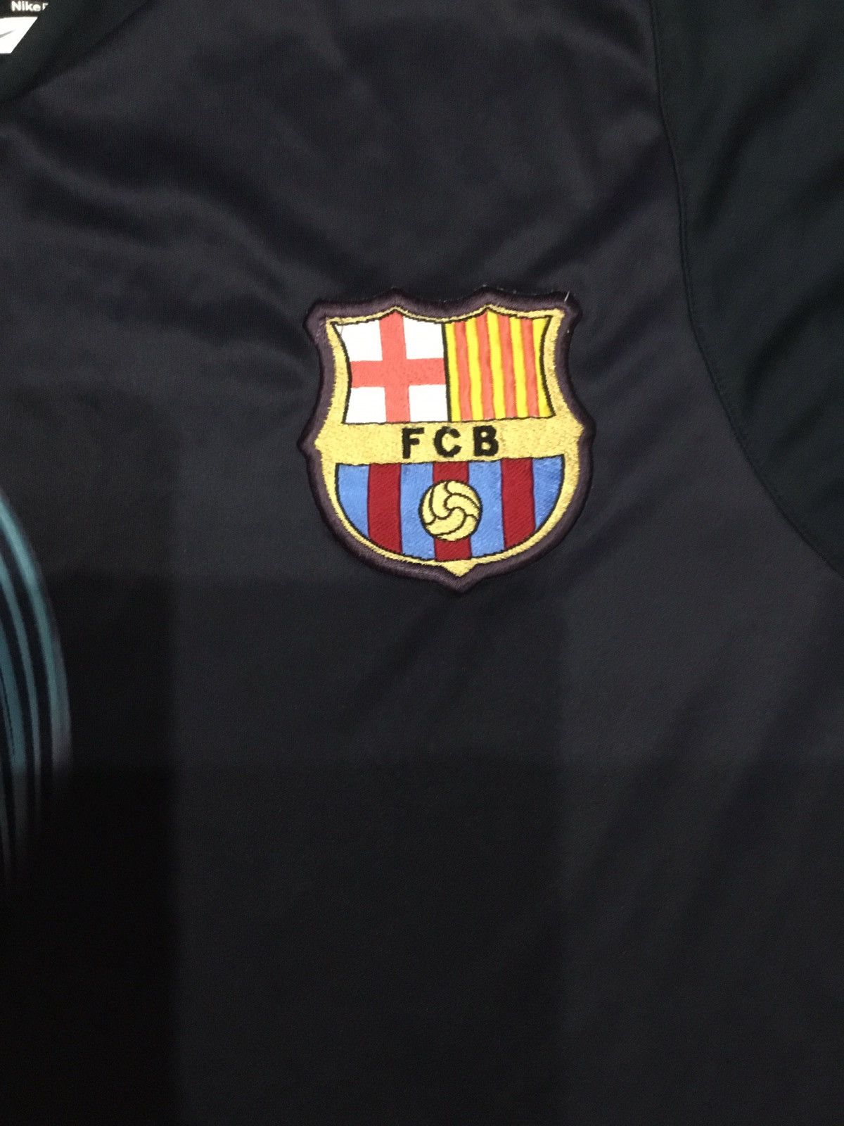 Nike BARCELONA 08/09 TRAINING FOOTBALL SHIRT SOCCER JERSEY NIKE Size US M / EU 48-50 / 2 - 4 Thumbnail
