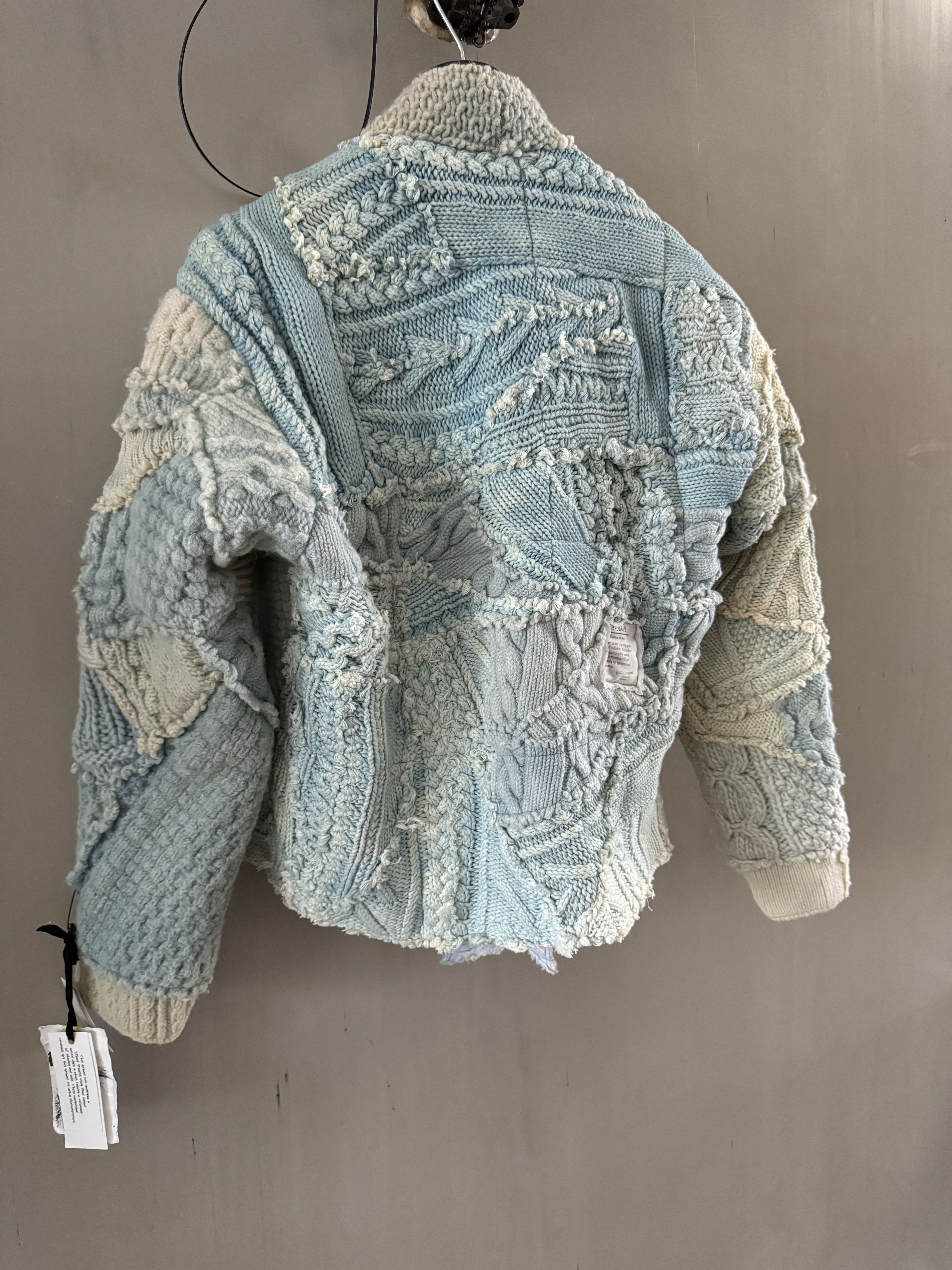 Greg Lauren HEAVY ICE FISHERMAN CROPPED GLI VEST Size 54R - 4 Thumbnail