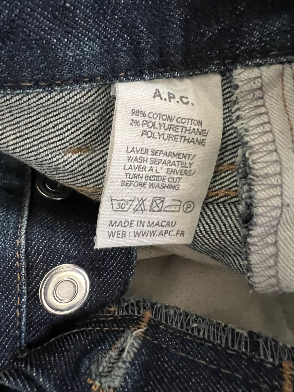 A.P.C. DENIM APC Petit Standard Size US 32 / EU 48 - 6 Thumbnail