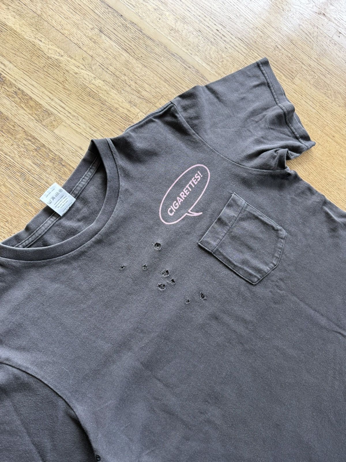 Number (N)ine NUMBER (N)INE “CIGARETTES!” TEES SS2001 Size US M / EU 48-50 / 2 - 2 Thumbnail