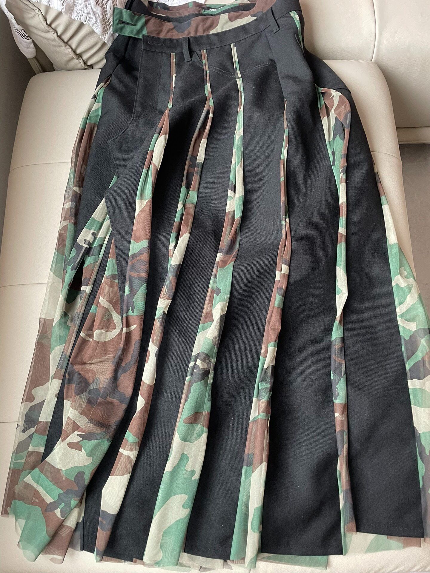Junya Watanabe Junya Watanabe 21AW Camo Wrap Maxi Skirt Archive GGGG1 Size 31" - 3 Thumbnail