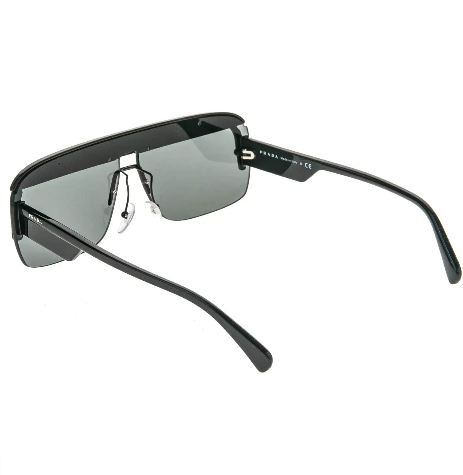 Prada PRADA GAME Mask PR15US Black Contemporary Fashion 15U Size ONE SIZE - 9 Thumbnail