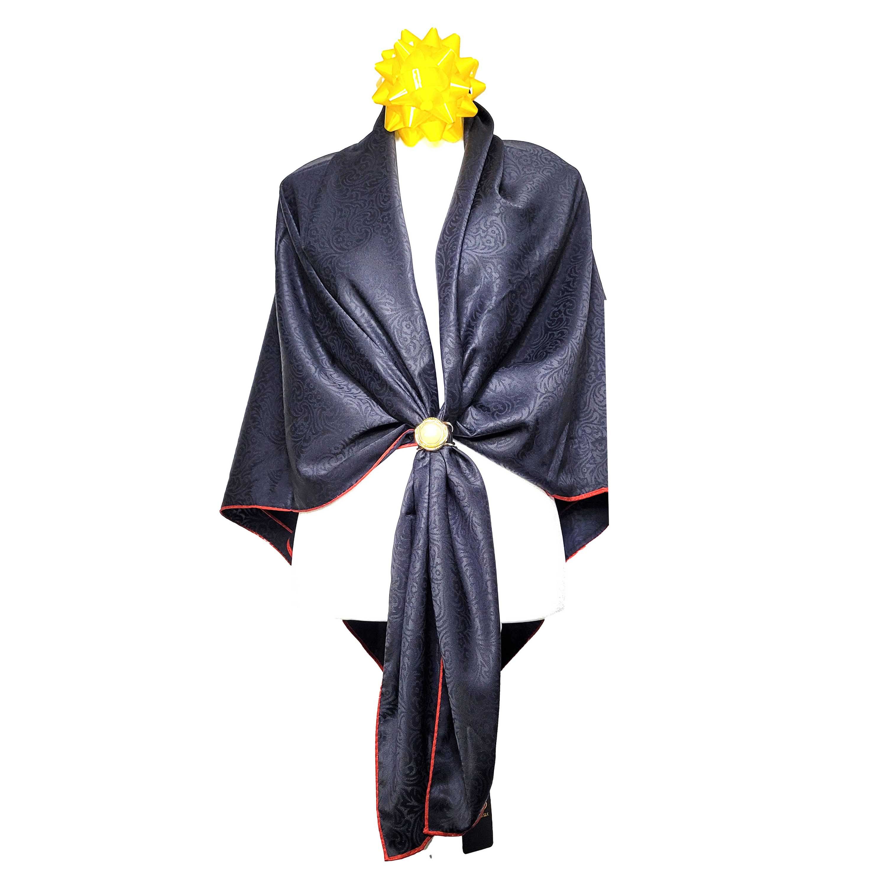 Other NWT Double Sided Silk Scarf 52"x52" Large Square Wrap 3231 Size ONE SIZE - 5 Thumbnail