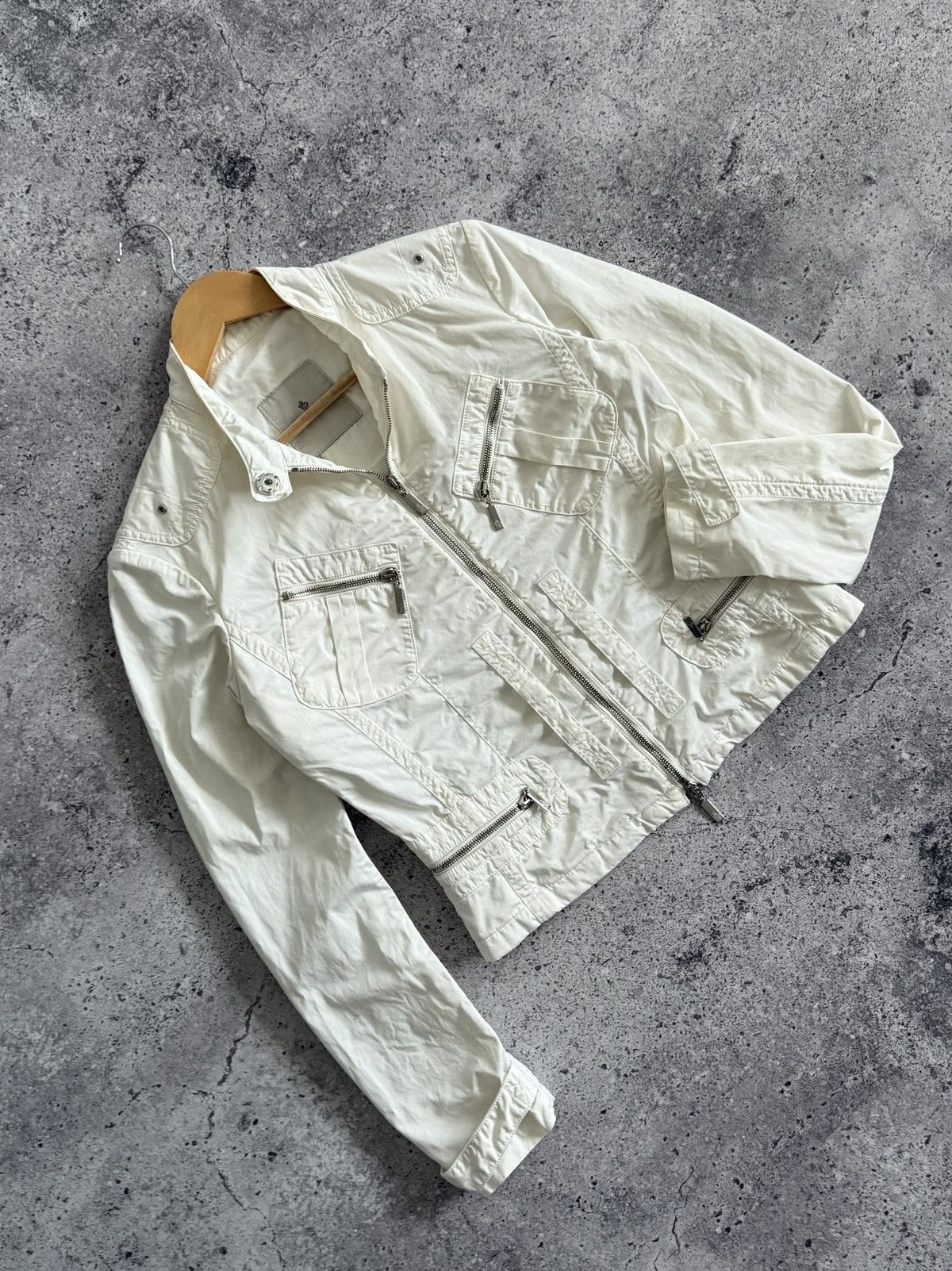 Moncler Vintage Moncler Utility Moto Style Jacket | 1 | Avant-Garde Size S / US 4 / IT 40 - 2 Thumbnail