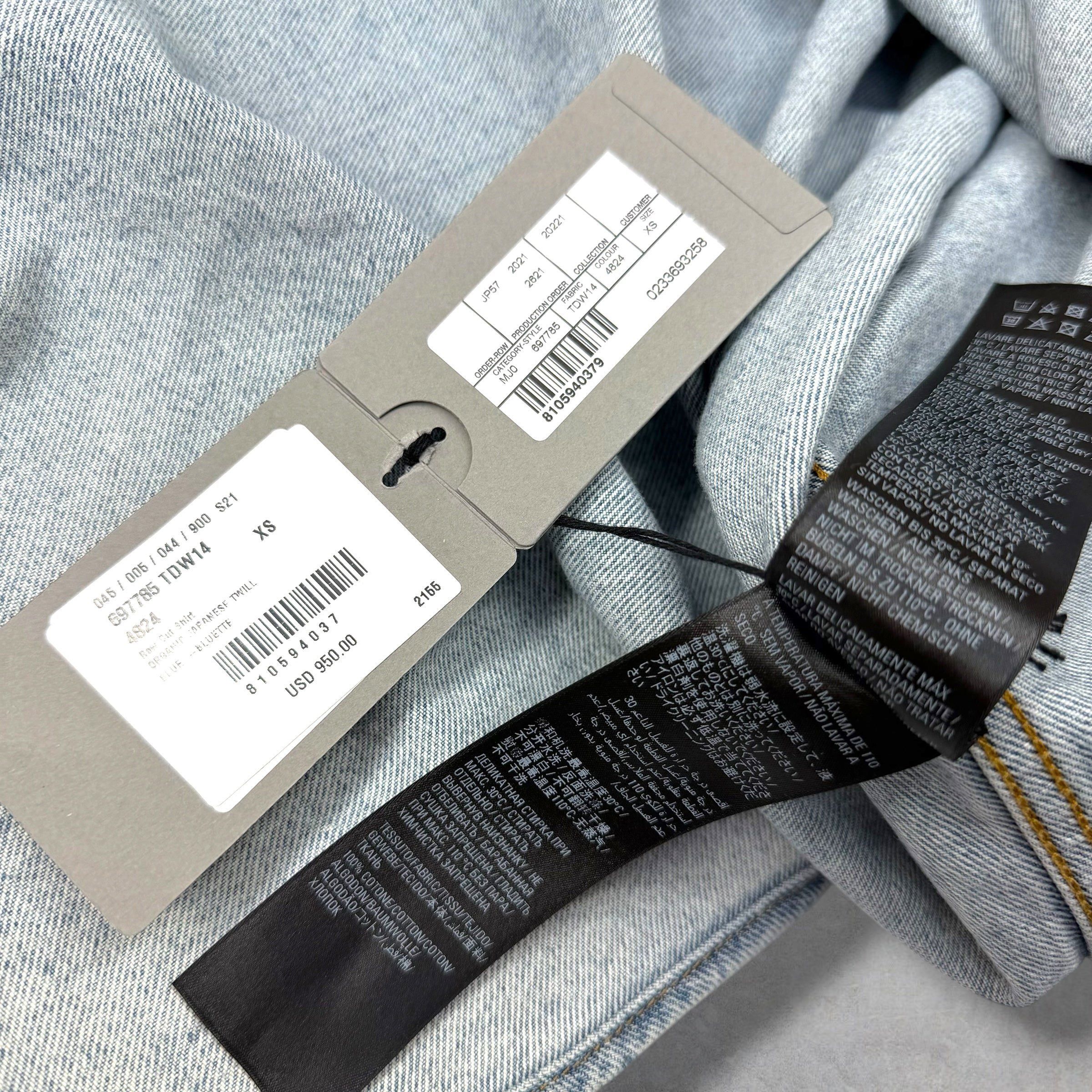 Balenciaga Balenciaga Oversized Denim Western Vest XS (XL) Size US XL / EU 56 / 4 - 7 Thumbnail