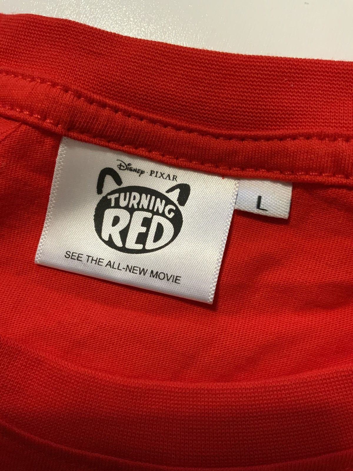 Disney Disney Pixar Turning Red All New Movie Film Promo T-Shirt Size US L / EU 52-54 / 3 - 6 Thumbnail