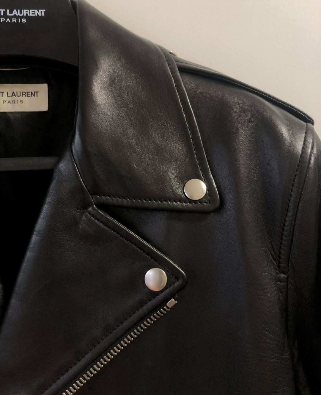 Saint Laurent Paris saint laurent Biker Jacket Size US L / EU 52-54 / 3 - 3 Thumbnail