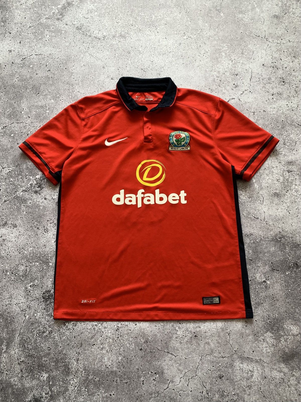 Nike 🔥NIKE BLACKBURN ROVERS 2015/16 AWAY SOCCER JERSEY SHIRT #8 Size US L / EU 52-54 / 3 - 2 Thumbnail