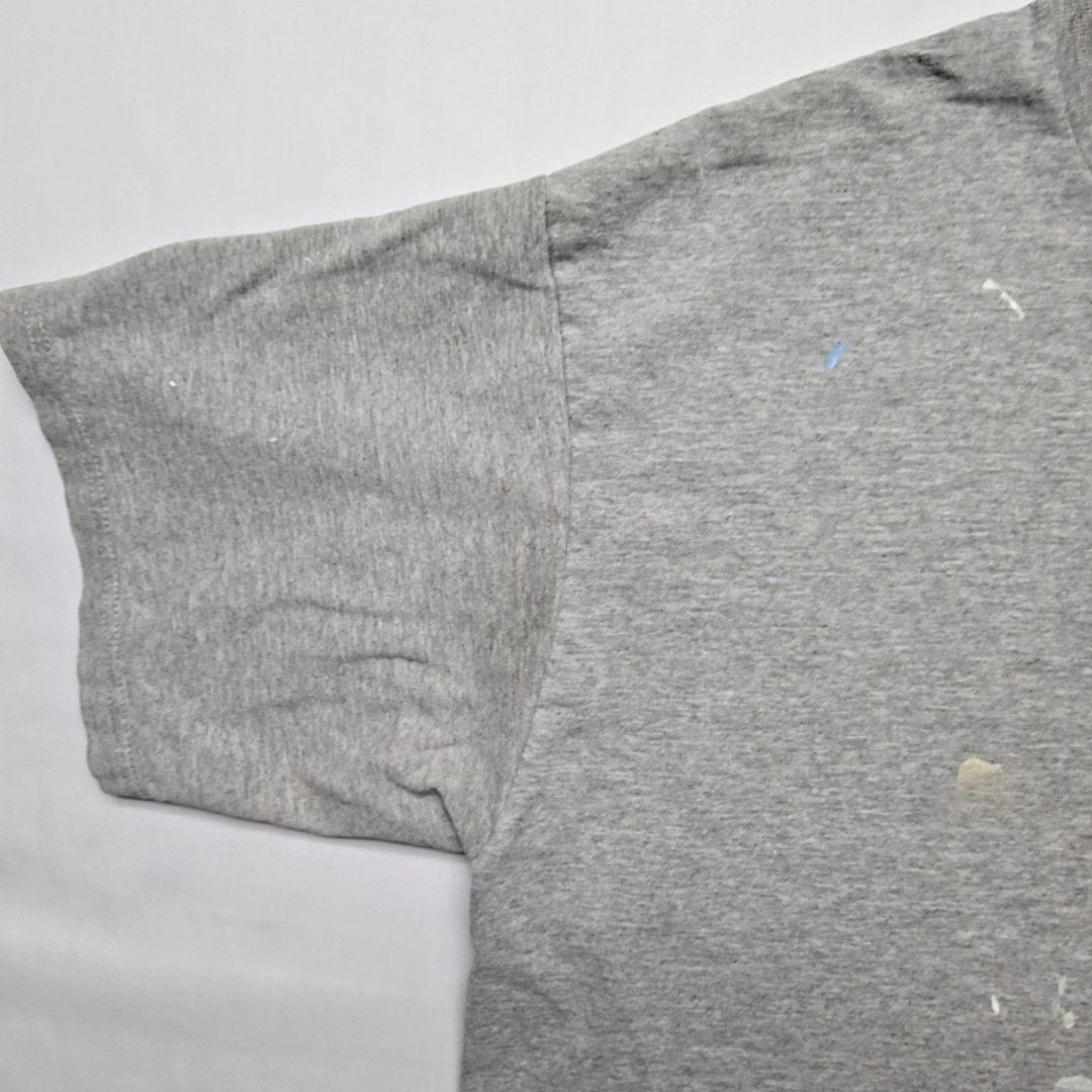Nike Vintage Nike Paint Splatter Tee Gray Swoosh L Distressed Size US L / EU 52-54 / 3 - 5 Thumbnail