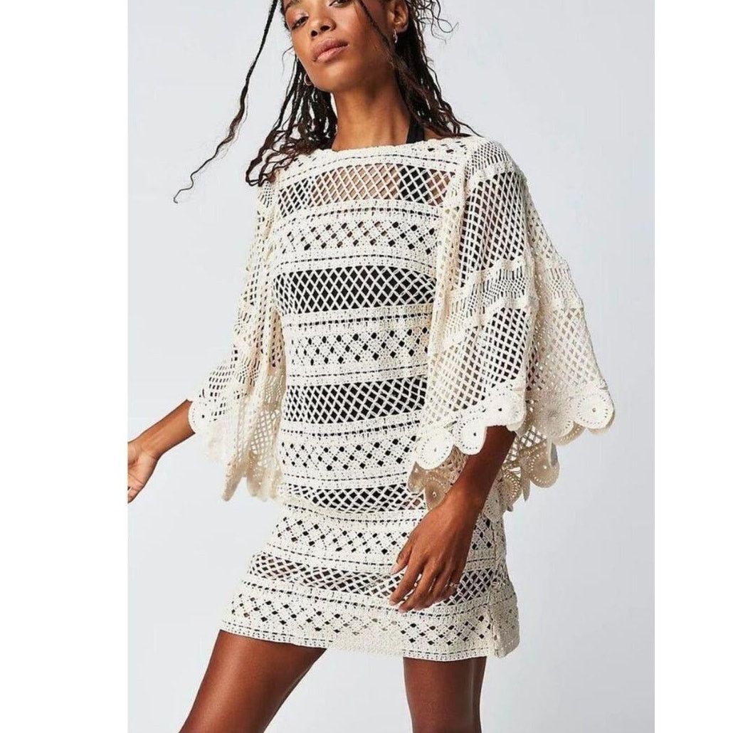 Free People New Free People Jen's Pirate Booty Zen Mini Dress $330 XS/S Size S / US 4 / IT 40 - 2 Thumbnail