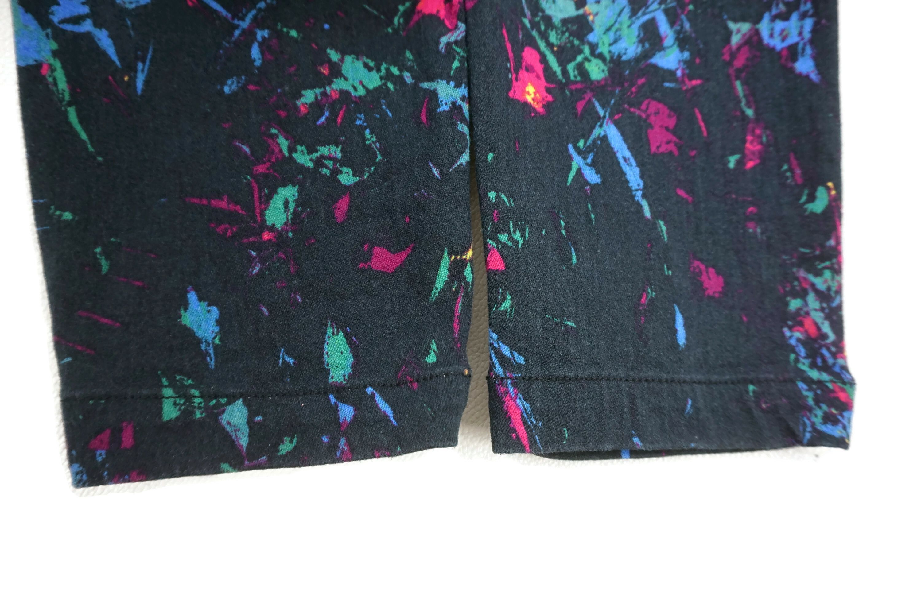Desigual Paint Splashed Pants fit W32xL26.5 Desigual Cropped Jorts Size 32" / US 10 / IT 46 - 10 Thumbnail