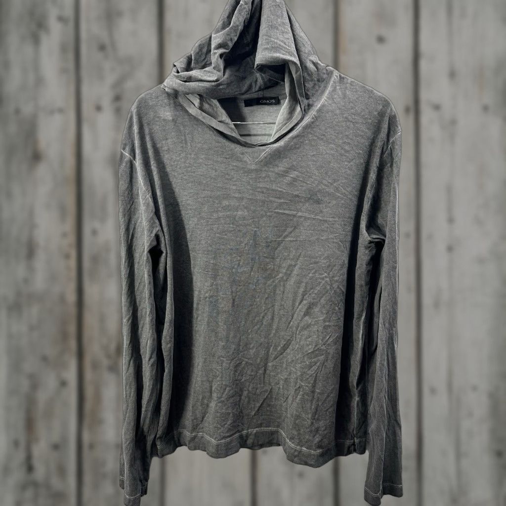 Vintage GIMO'S Ventura Hooded T-Shirt Mens 2XL Gray Cotton Knit Hooded Everyday Wear Classic T-Shirt Mens XXL Fashion 90s? Size US XXL / EU 58 / 5 - 1 Thumbnail
