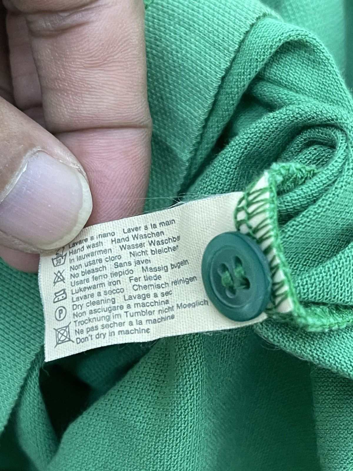 Yves Saint Laurent Vtg Yves Saint Laurent Polo Shirt 6🟩0 Size US L / EU 52-54 / 3 - 18 Thumbnail