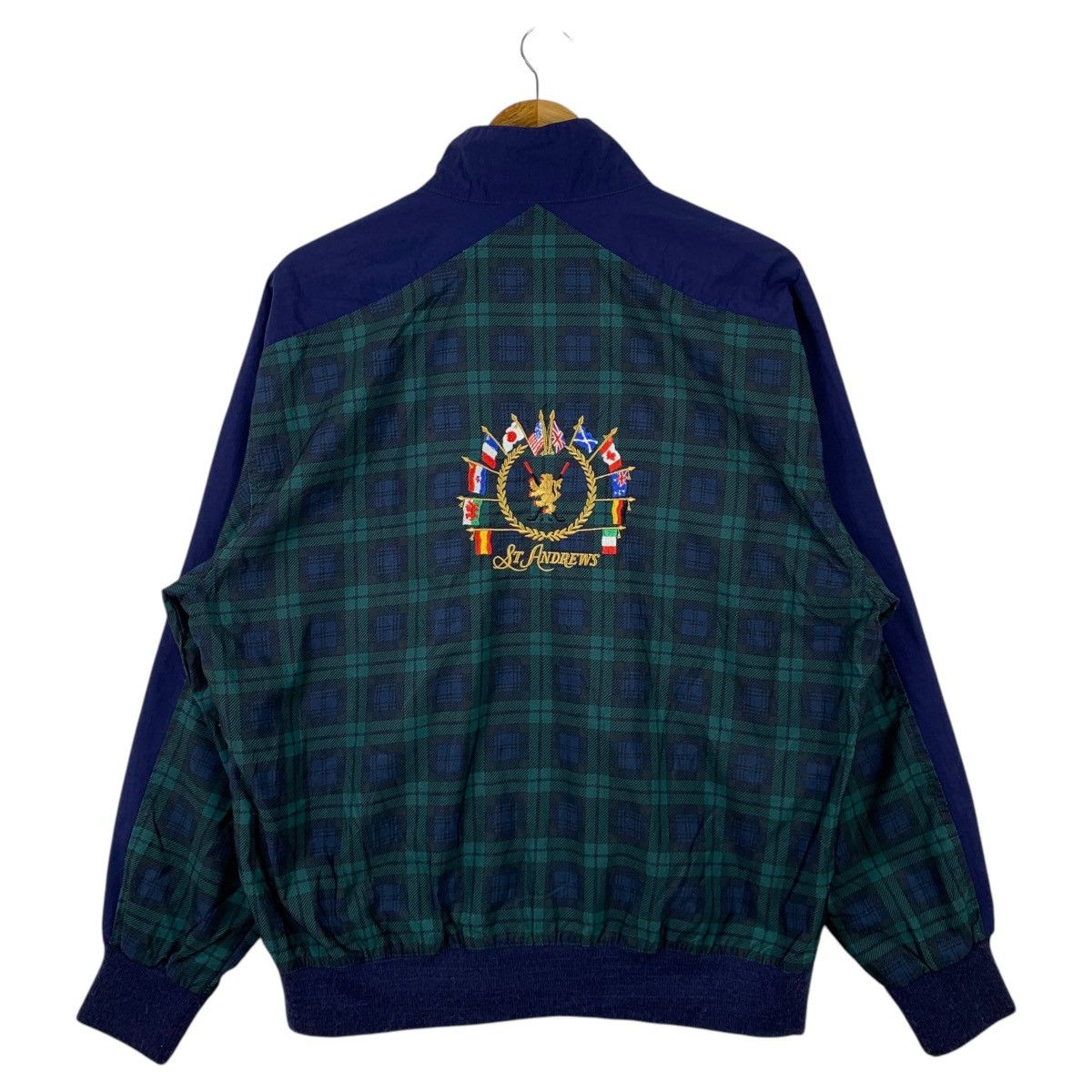 Vintage Vintage STARBUS Scotland St Andrew Checkered Light Jacket Size US XL / EU 56 / 4 - 2 Thumbnail