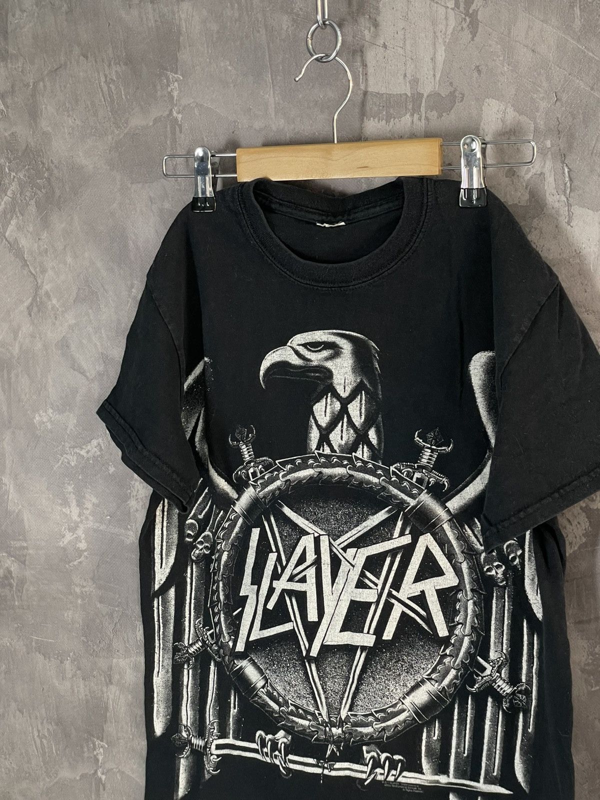 Band Tees × Vintage Vintage 00s Slayer Punk Grunge Band T-Shirt Size US S / EU 44-46 / 1 - 6 Thumbnail