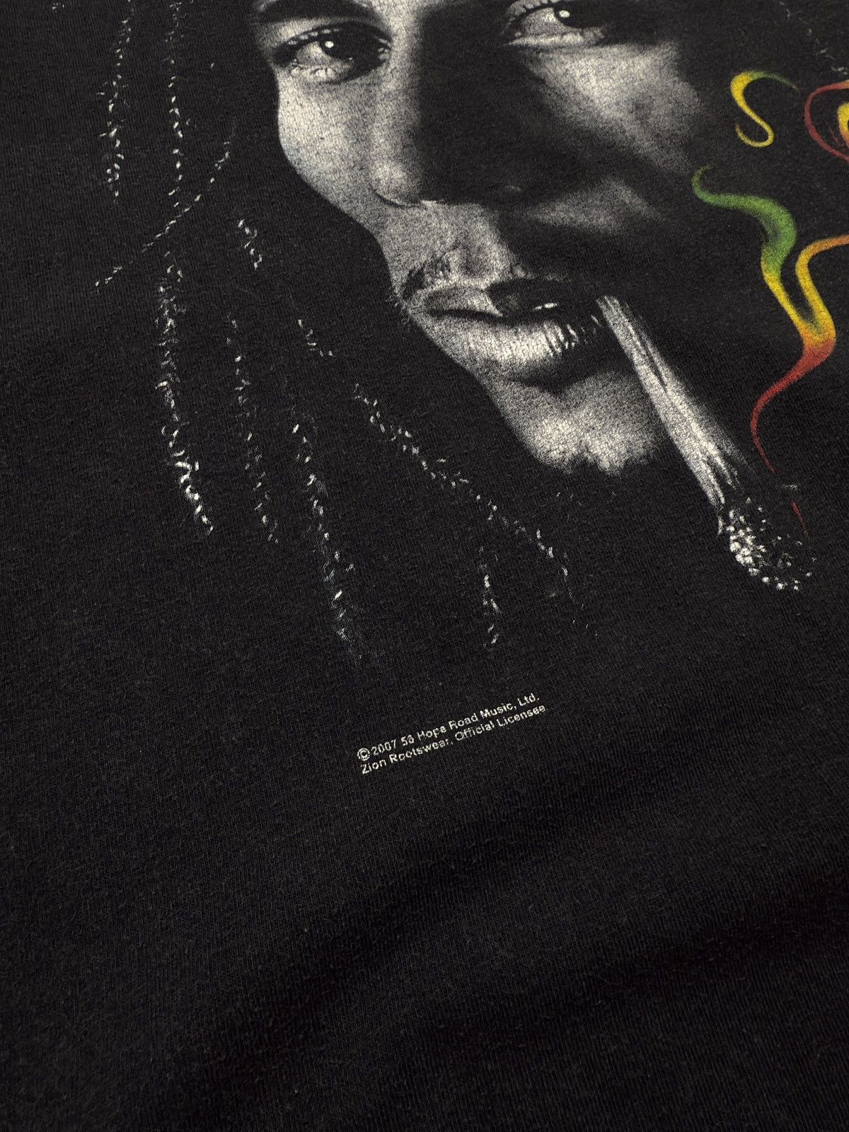 Zion Rootswear VINTAGE ZION ROOTSWEAR BOB MARLEY 2007 RASTAMAN T-SHIRT TEE Size US XL / EU 56 / 4 - 9 Thumbnail