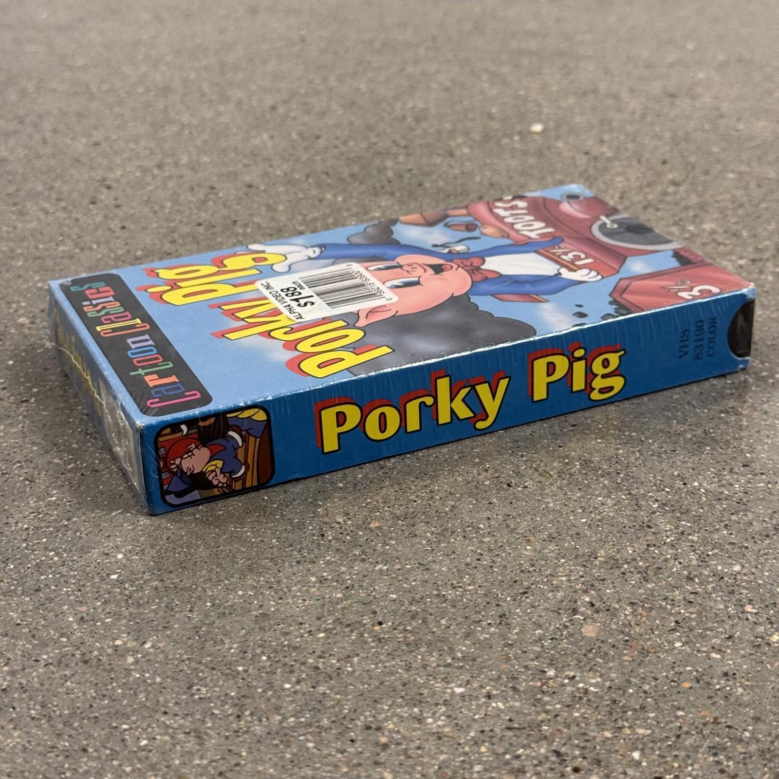 Other RARE DS Porky Pig VHS 1992 Cartoon Classics Volume 1 SEALED Size ONE SIZE - 7 Thumbnail