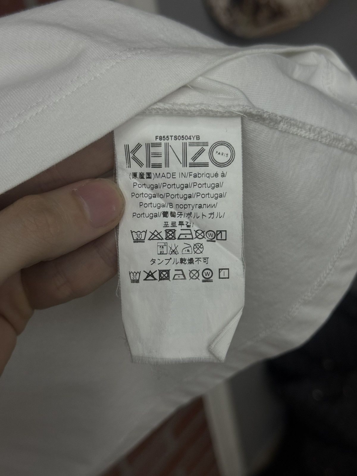 Kenzo Kenzo Men’s Tee Shirt Tiger Logo Size Large 🧼 Size US L / EU 52-54 / 3 - 8 Thumbnail