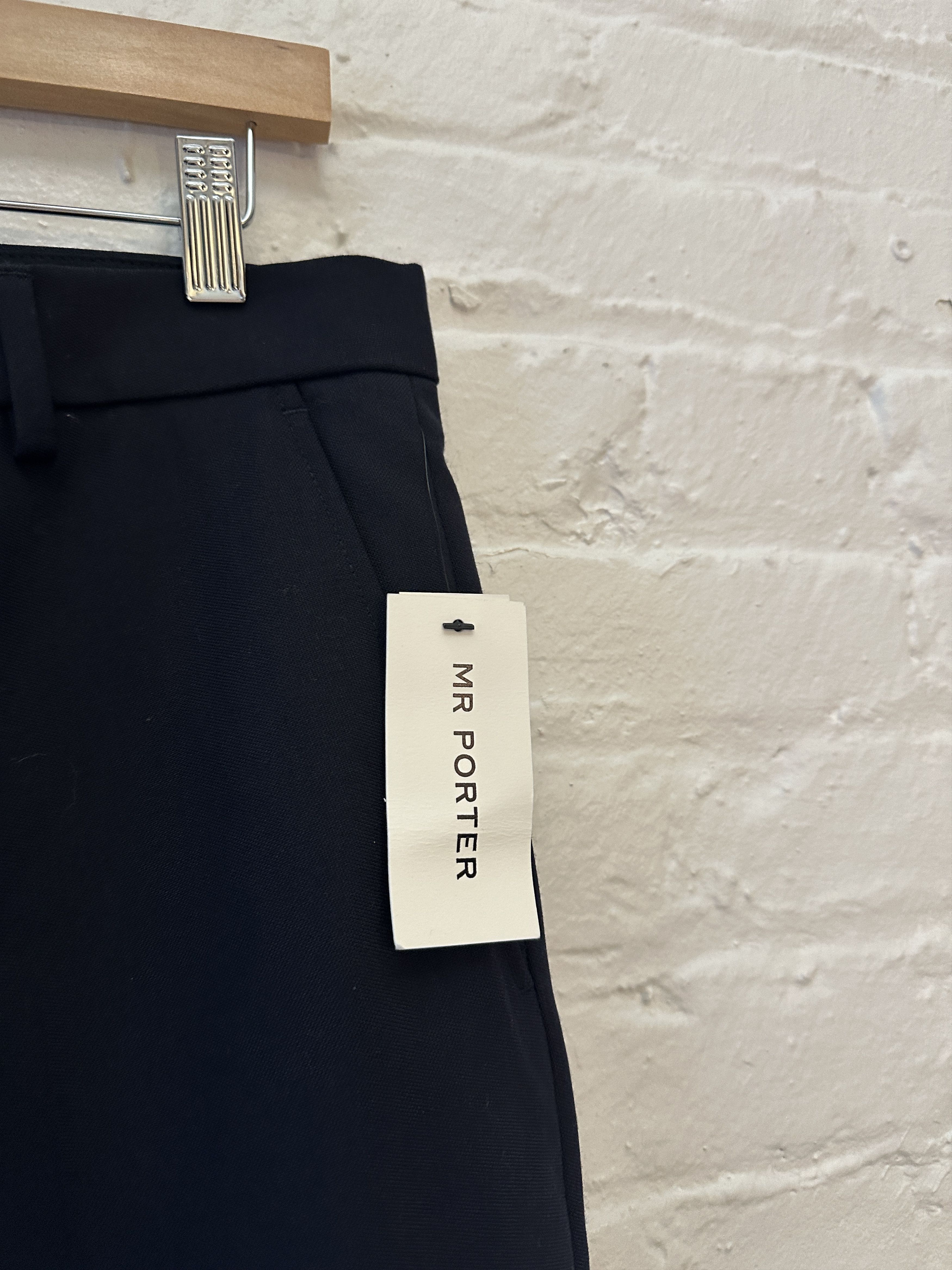 Dries Van Noten Pleated Straight Leg Trousers