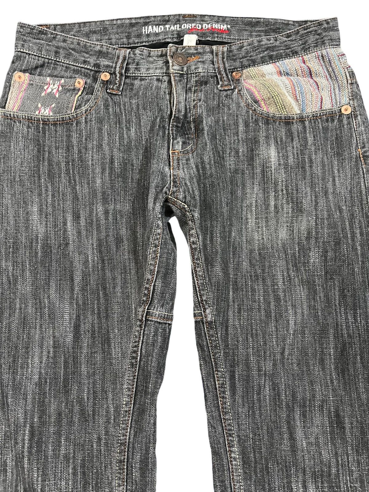 Converse Vintage Japanese Brand Y2K Unique Design Pocket Denim Size US 33 - 2 Thumbnail