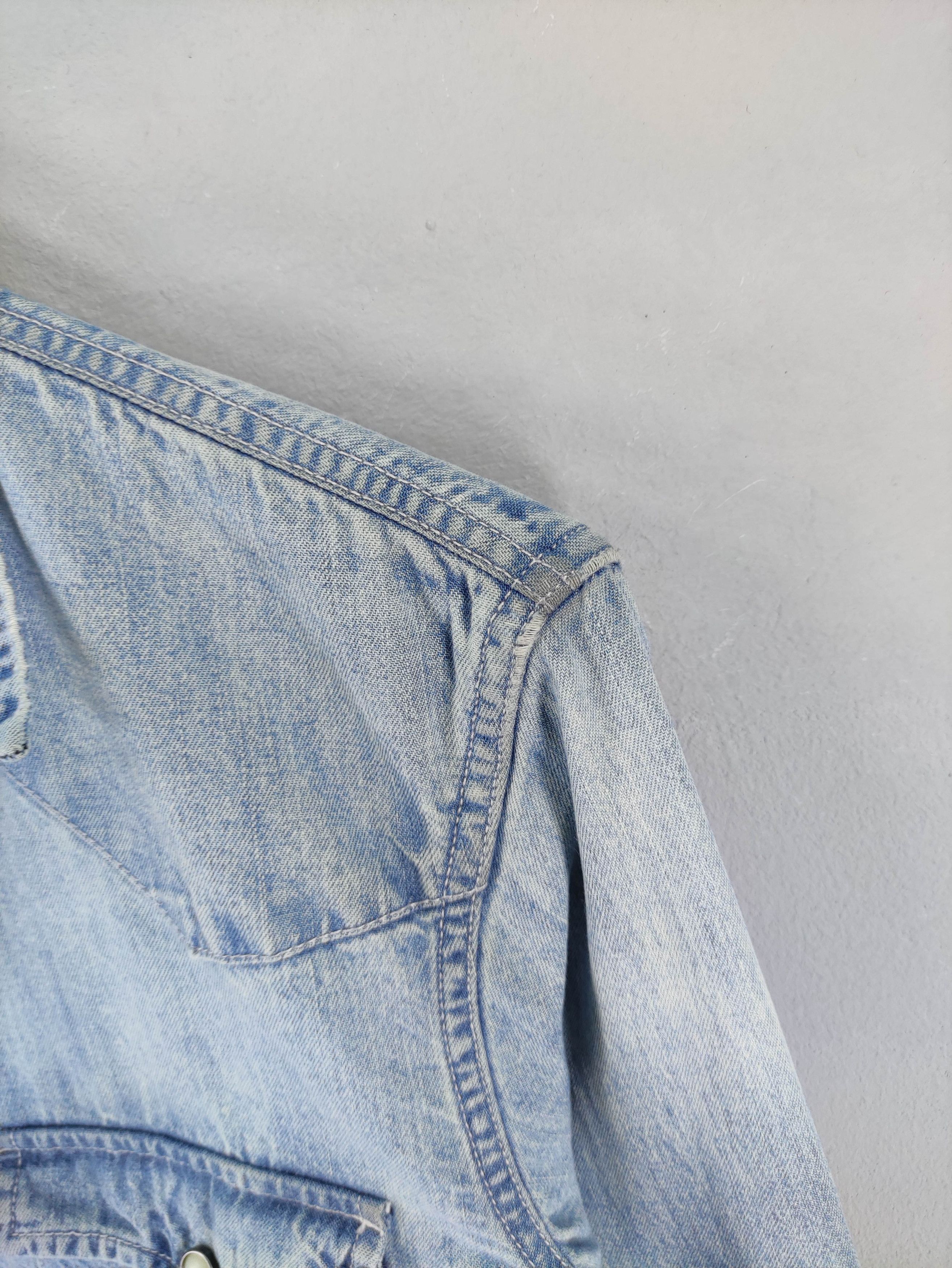 Denim & Supply Ralph Lauren Vintage Denim& Supply Ralph Lauren Snap Button Long Sleeve Size S / US 4 / IT 40 - 4 Thumbnail