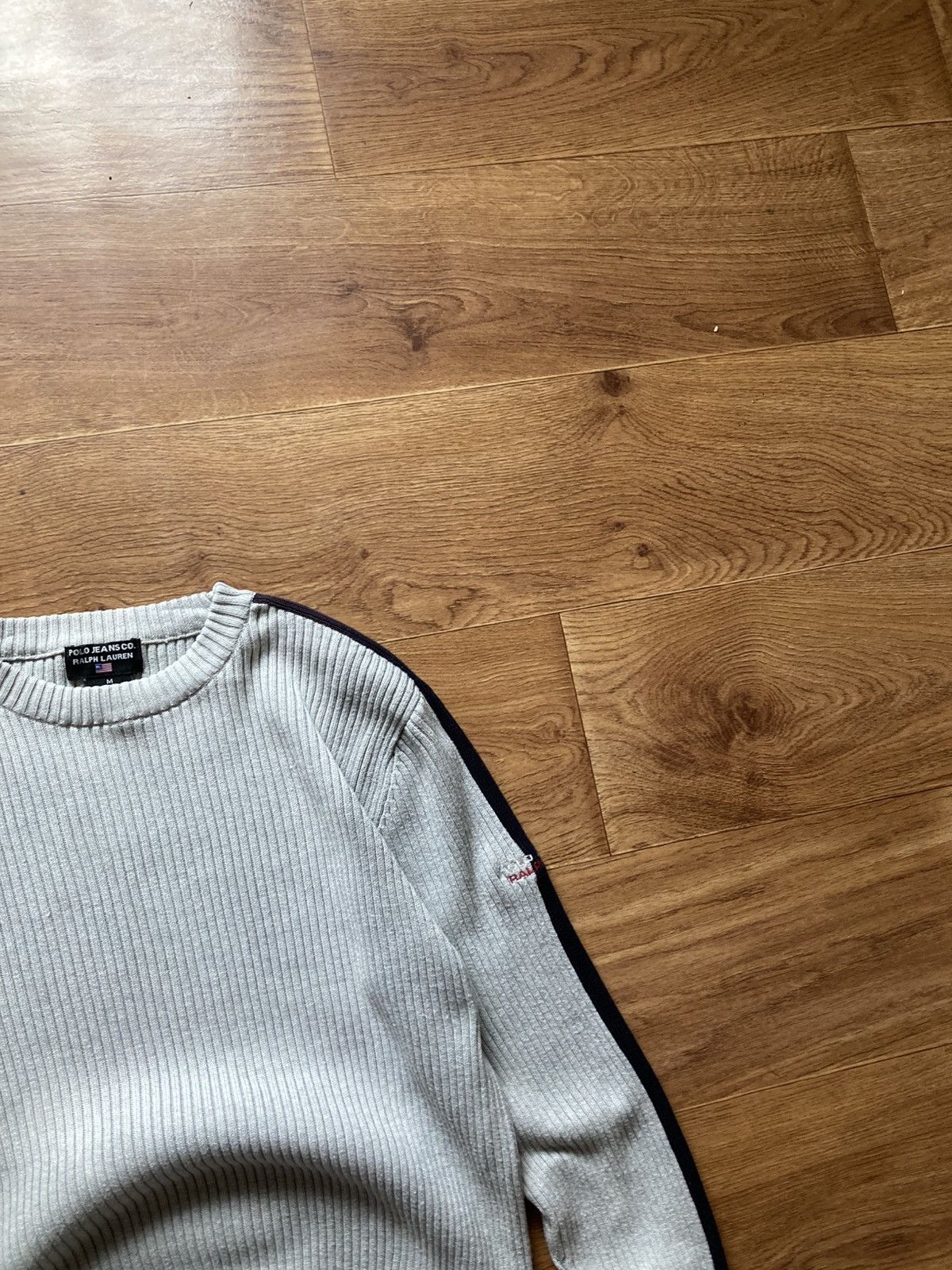 Ralph Lauren × Vintage Vintage 90’s polo jeans Ralph Lauren ribbed sweater S y2k Size US S / EU 44-46 / 1 - 4 Thumbnail