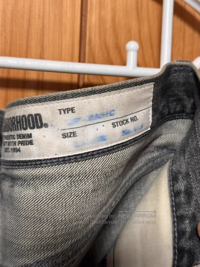 Neighborhood Neighborhood size L Denim Pants Size US 28 / EU 44 - 3 Thumbnail