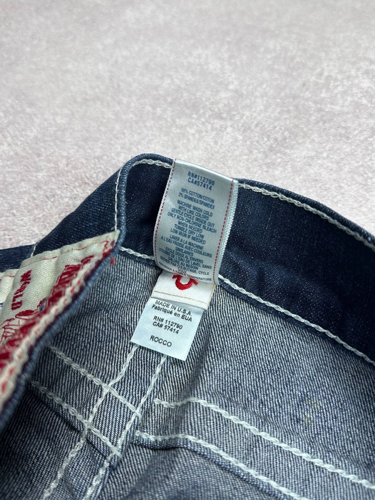 True Religion Vintage True Religion Y2K Rocco Baggy Jeans True Religion 30 Size US 30 / EU 46 - 11 Thumbnail