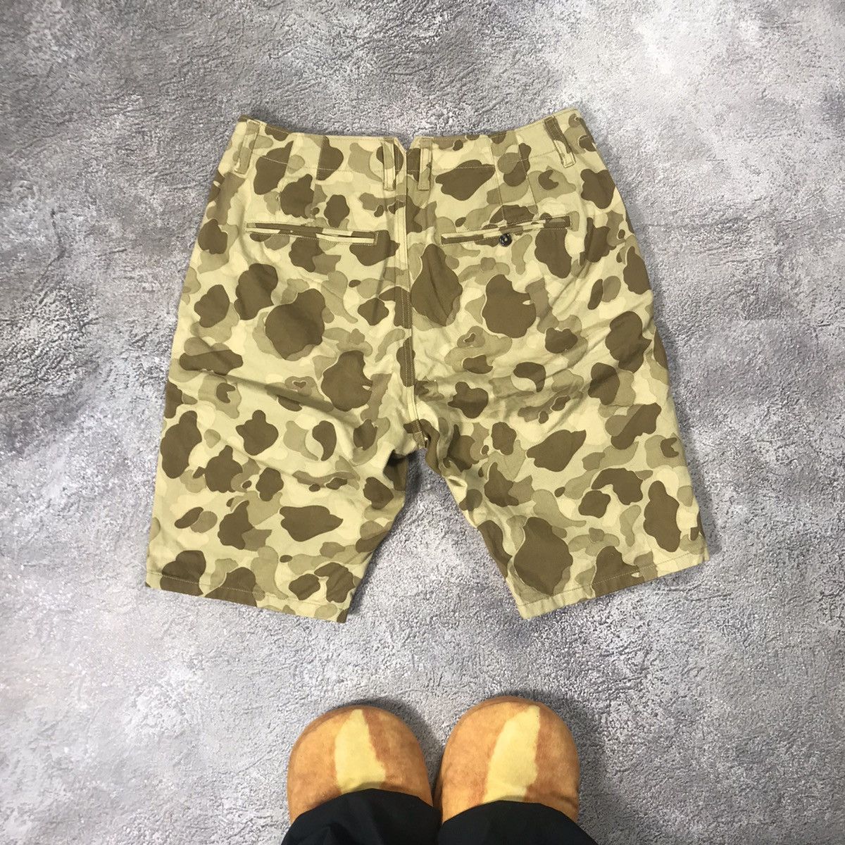 Vintage Vintage Y2K Camo Cargo Shorts Baggy Streetwear Sun Faded 30 Size US 30 / EU 46 - 4 Thumbnail