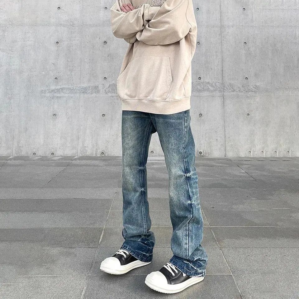 Japanese Brand × Jean Stacked Skinny Blue Denim Jeans Size US 32 / EU 48 - 6 Thumbnail