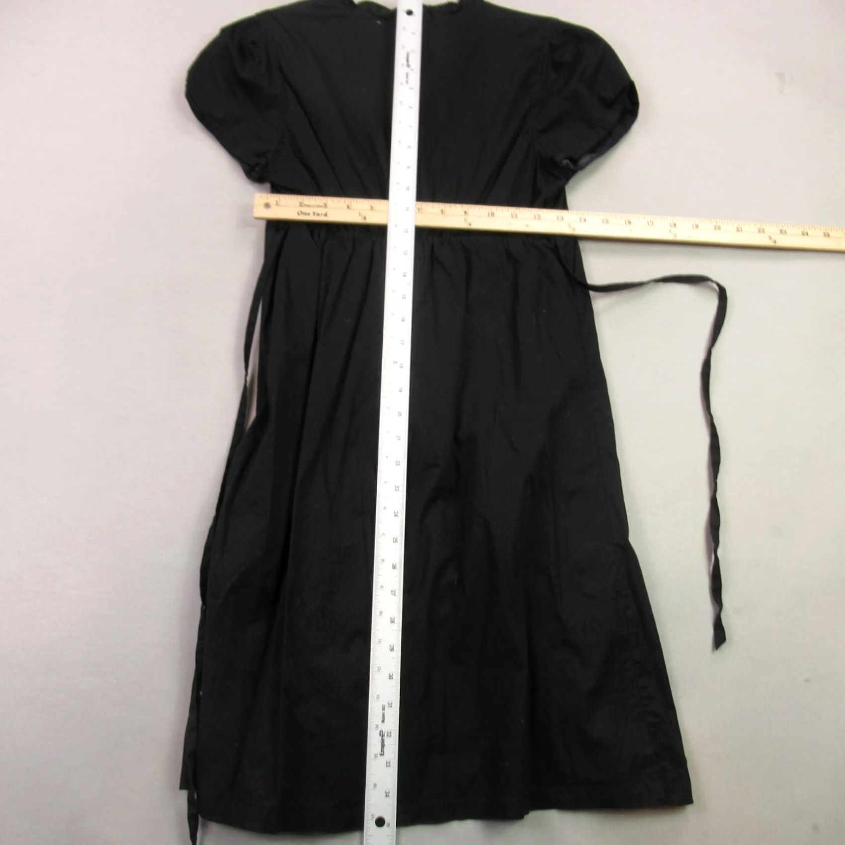 Converse Converse Dress Womens XS Short Sleeve Lightweight Black Casual Size 26" / US 2 / IT 38 - 6 Thumbnail