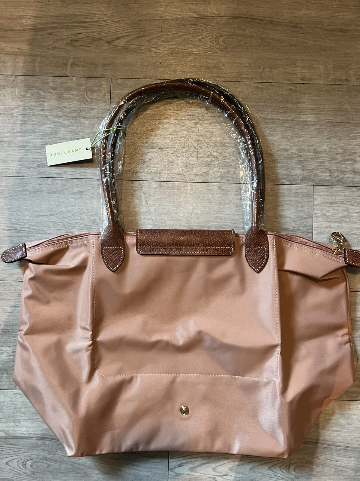 Longchamp LE PLIAGE ORIGINAL L TOTE BAG Pink Tea - Recycled Canvas Size ONE SIZE - 7 Thumbnail