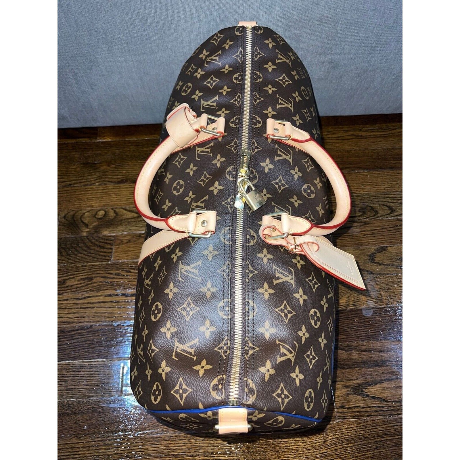 Louis Vuitton Louis Vuitton Keepall Bandouliere 50 Weekend Travel Bag Size ONE SIZE - 9 Thumbnail