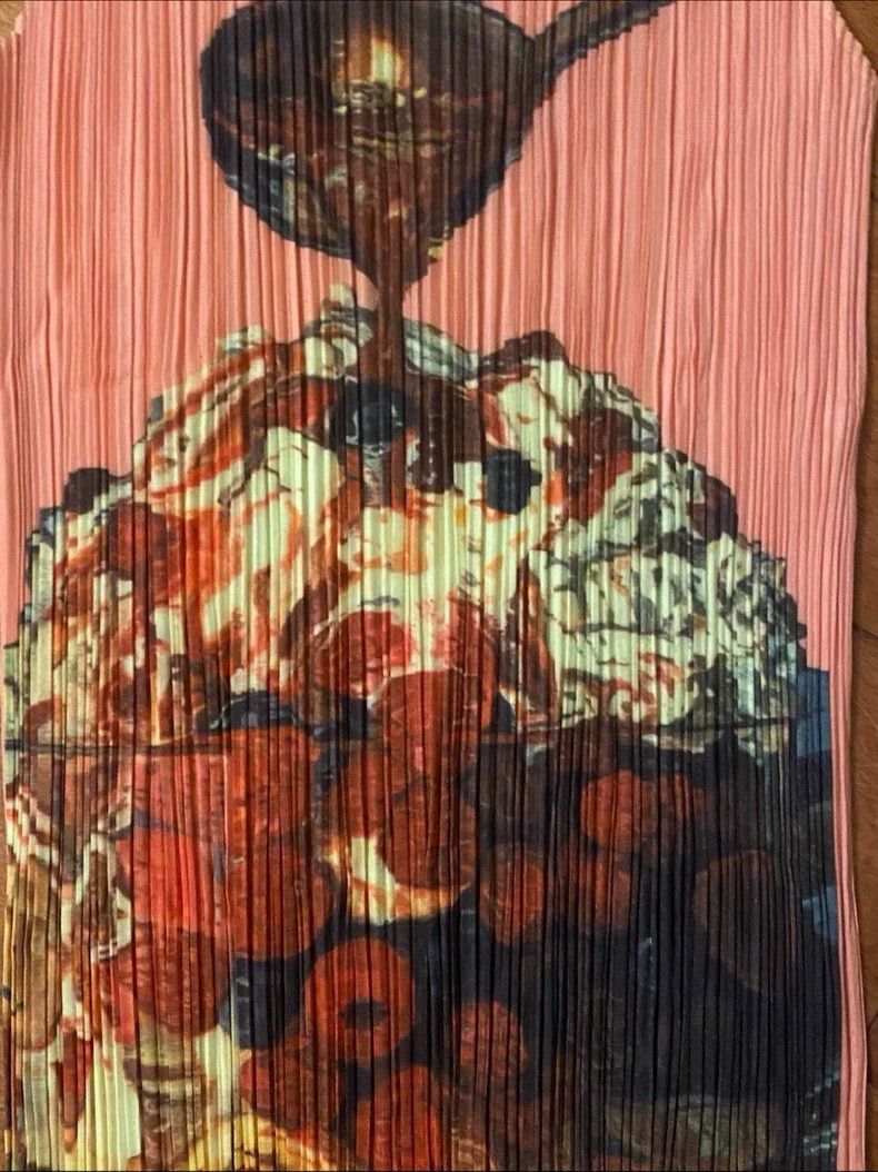 Issey Miyake Issey Miyake size:3 A vintage pink parfait ice cream vest Size S / US 4 / IT 40 - 3 Thumbnail