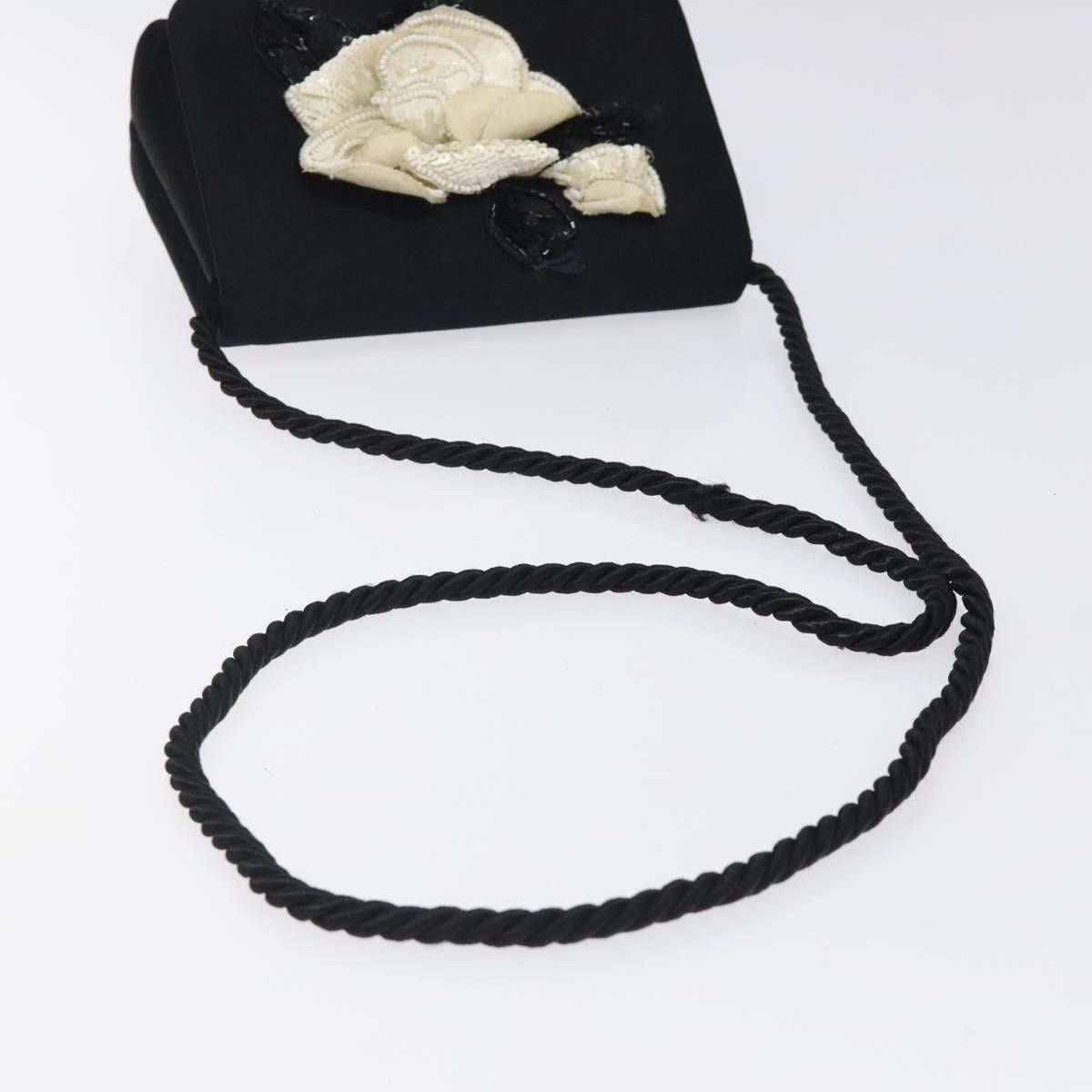 Chanel CHANEL Shoulder Bag Silk Black Gold CC Size ONE SIZE - 7 Thumbnail