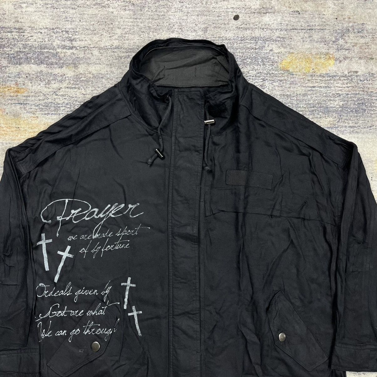 If Six Was Nine × Japanese Brand × Le Grande Bleu (L.G.B.) Heaven and Earth poem prayer jacket vkei style Size M / US 6-8 / IT 42-44 - 7 Thumbnail
